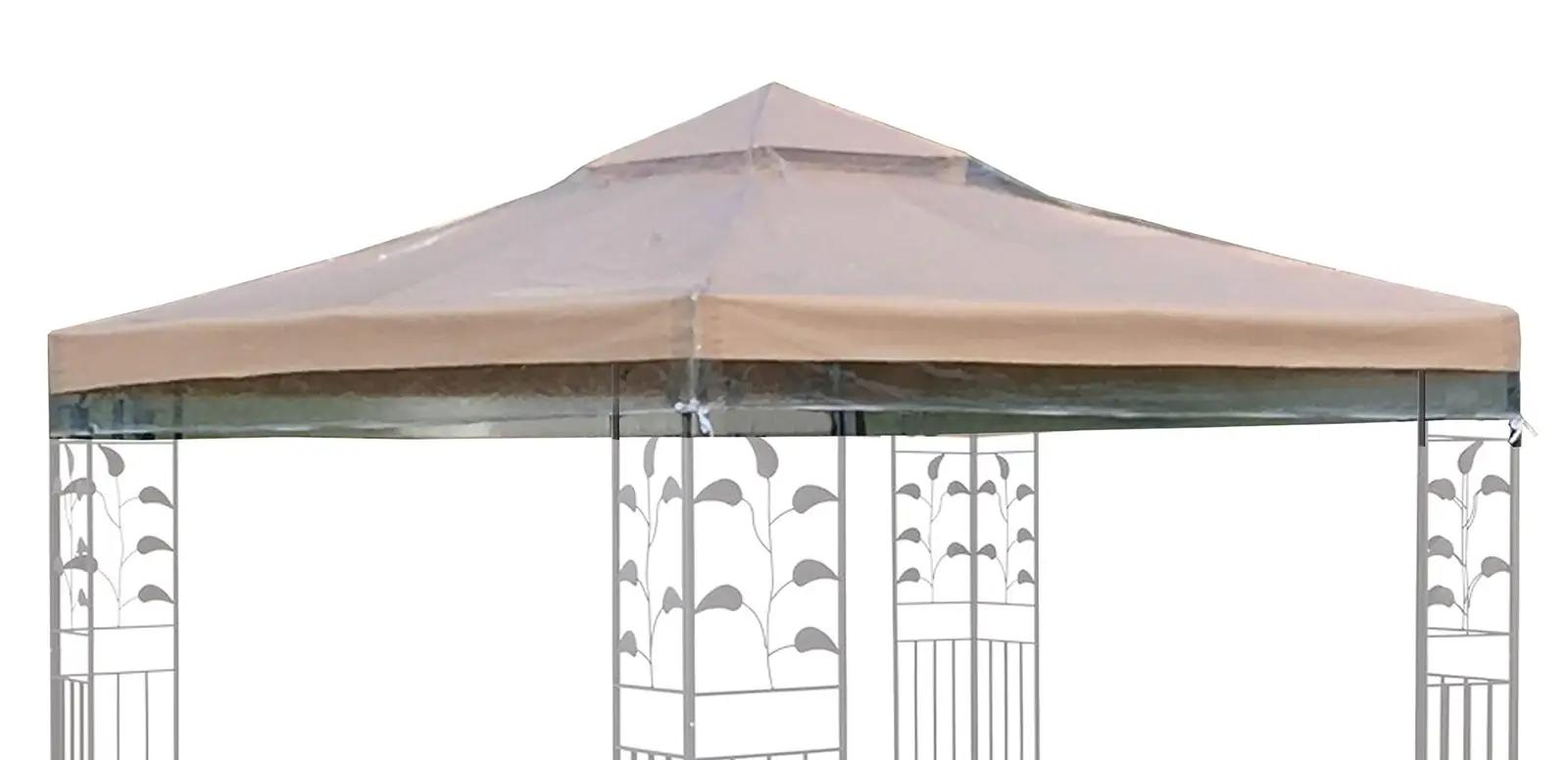 QUICK STAR selge PVC kattega 3×3 m pavillonile — veekindel kaitse – pakend ja tarvikud