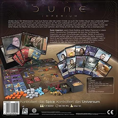 Dire Wolf lauamäng Dune: Imperium – strateegia ja liidrite mäng – kasutusnäide