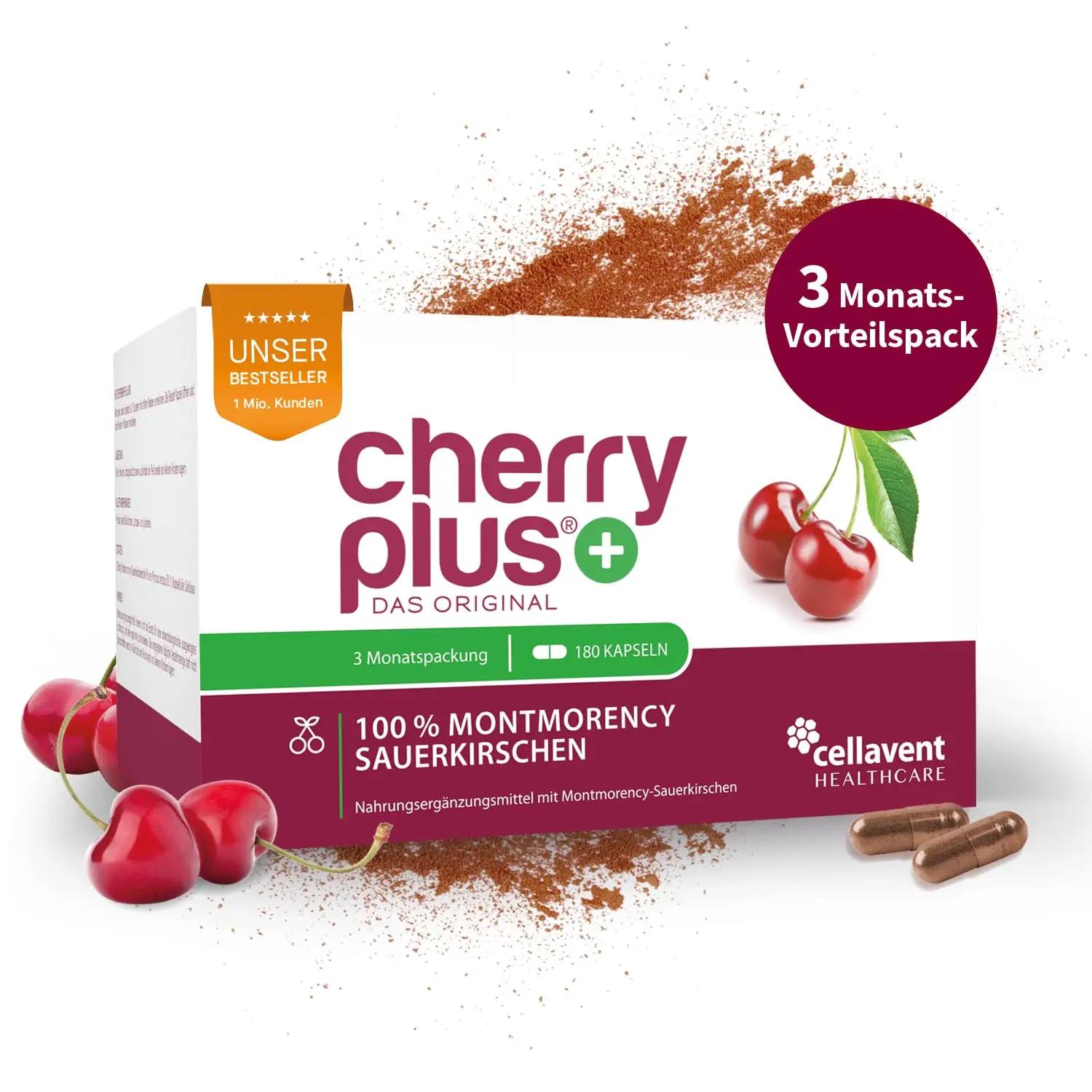 Cherry Plus-Das Original kirsiekstrakt kapslid