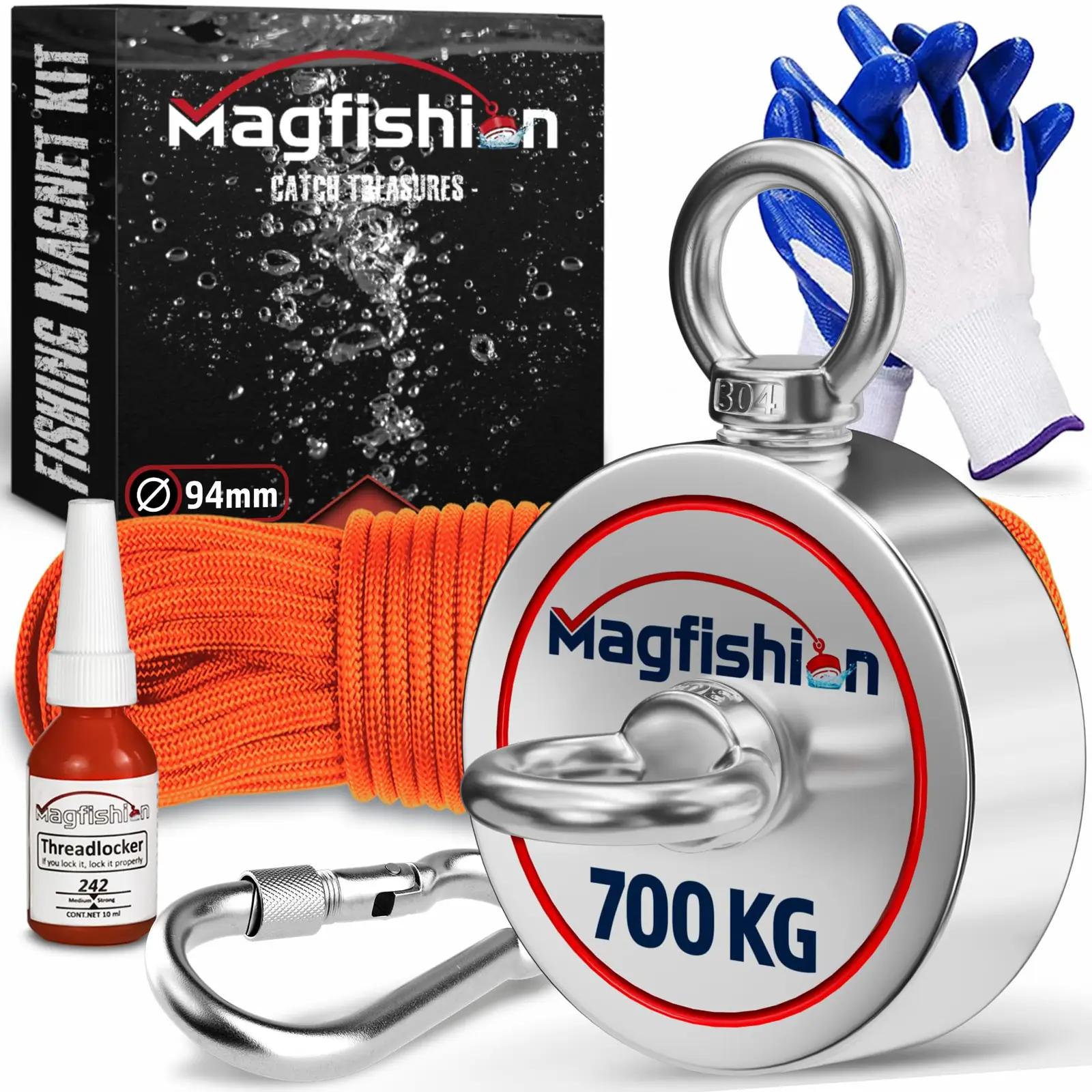 Magfishion tugev neodüüm magnetfishing komplekt