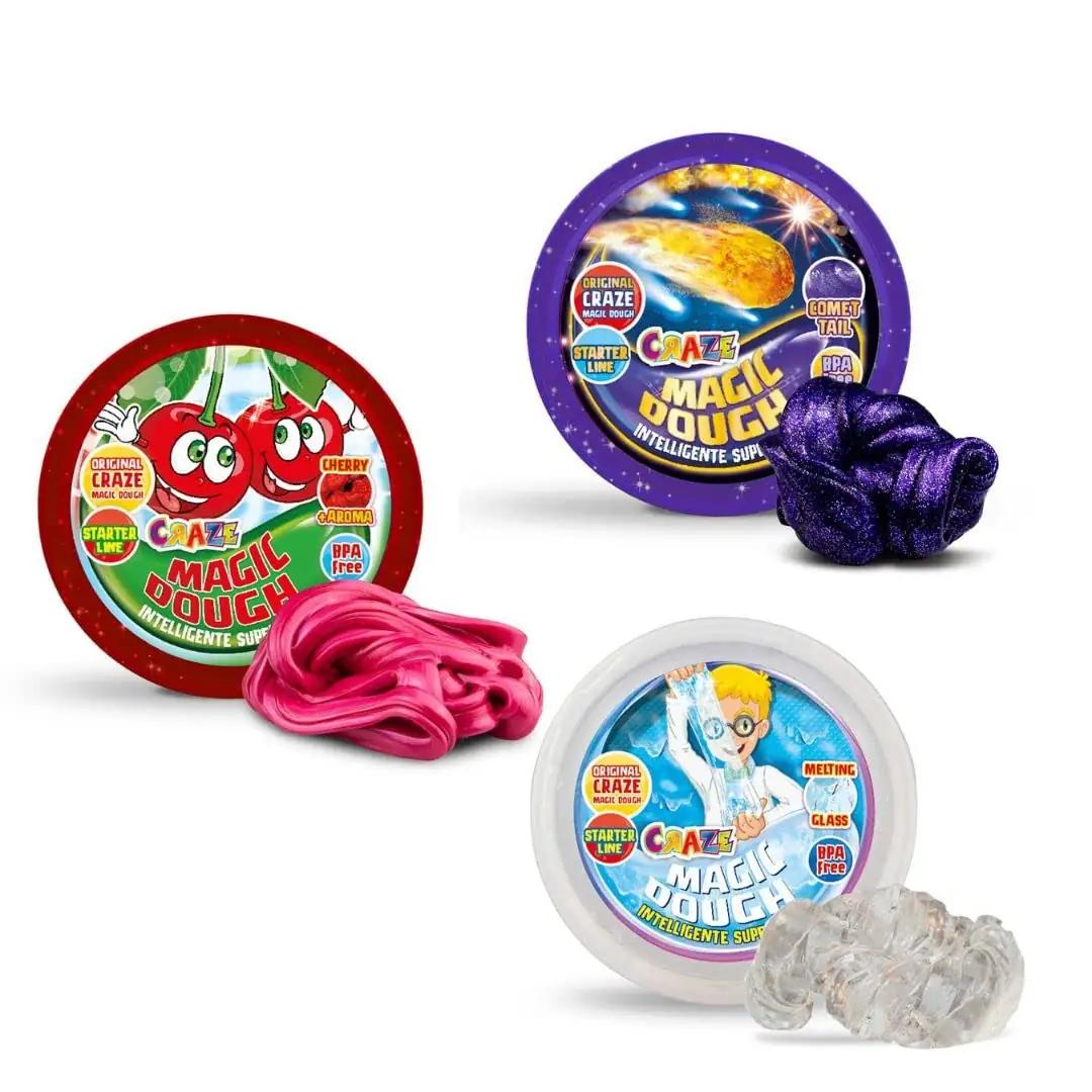 Magic Dough silikoonist mudelivaha – 3 x 15 g komplekt
