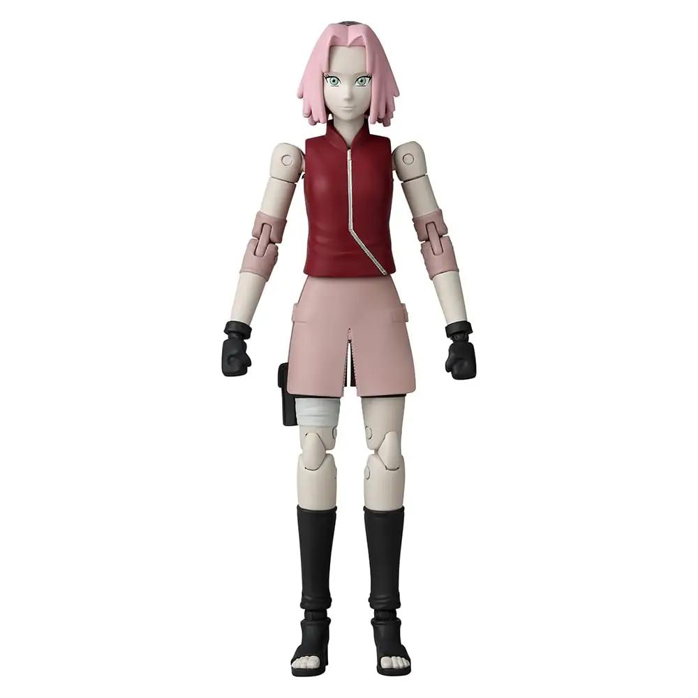 BANDAI kvaliteetne Sakura Haruno 17 cm mängu- ja kogufiguur – pakend ja tarvikud