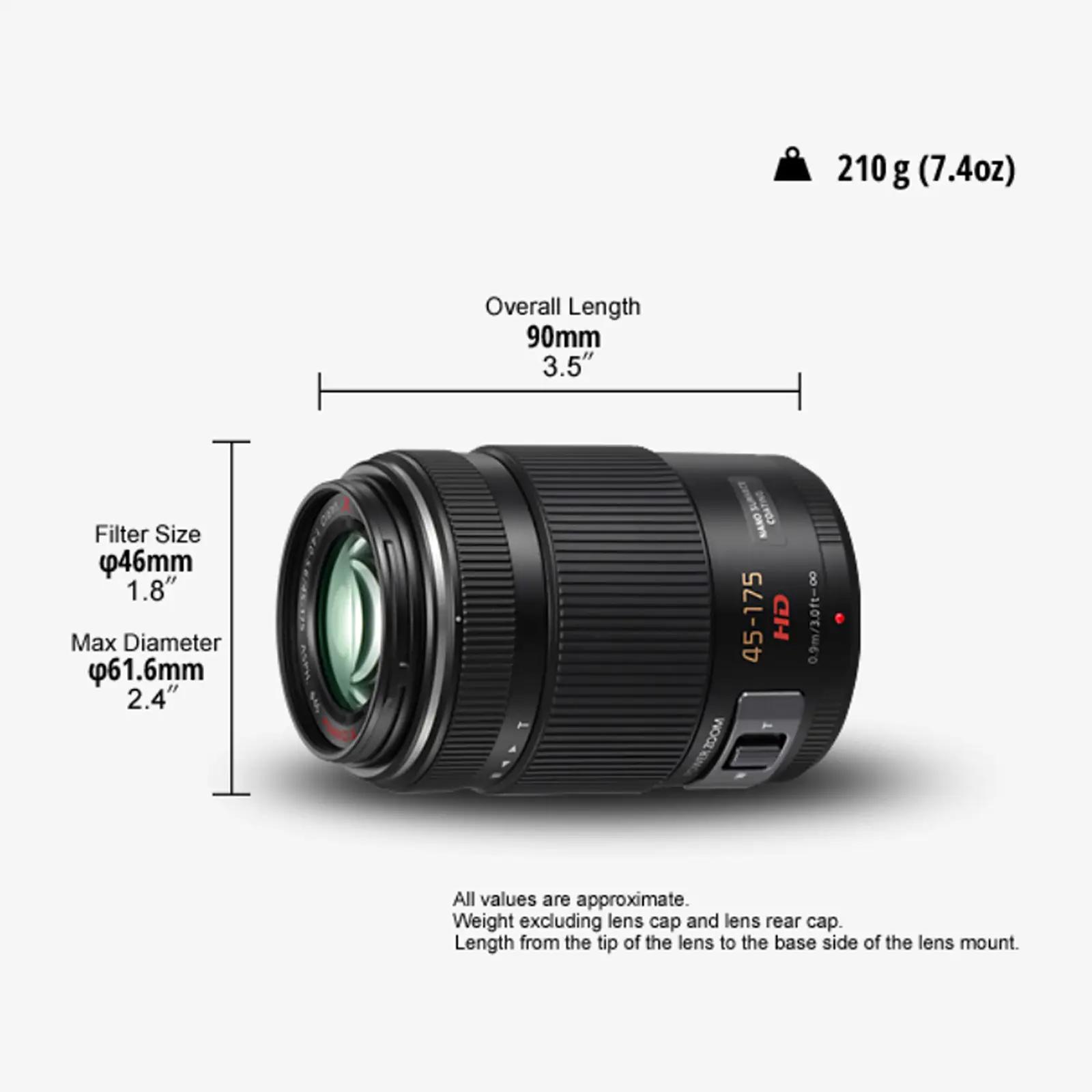 Panasonic teleobjektiiv Lumix G X Vario — kompaktne ja stabiilne – pakend ja tarvikud
