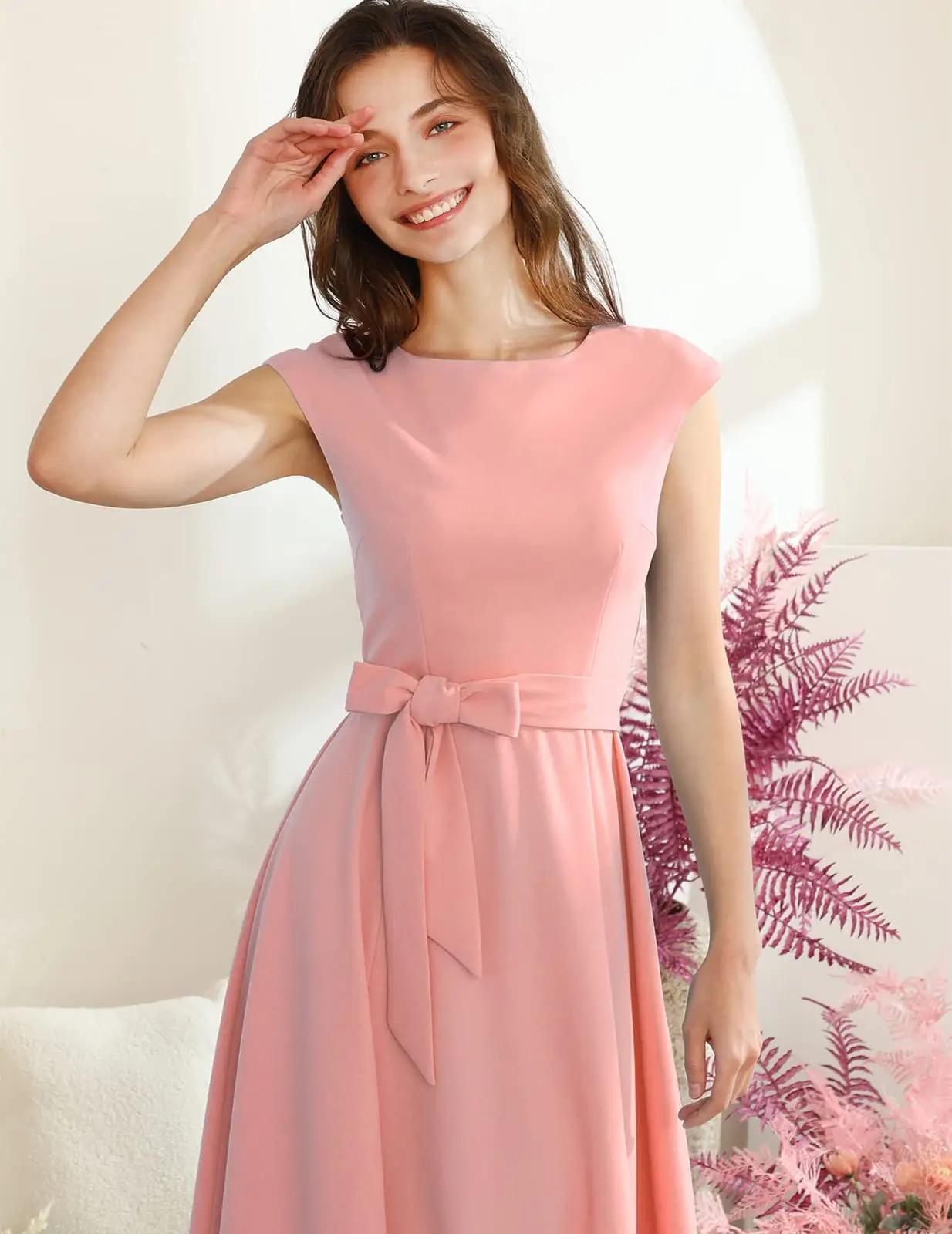 DRESSTELLS DTC10063Blush L kleidid – detailne lähivaade