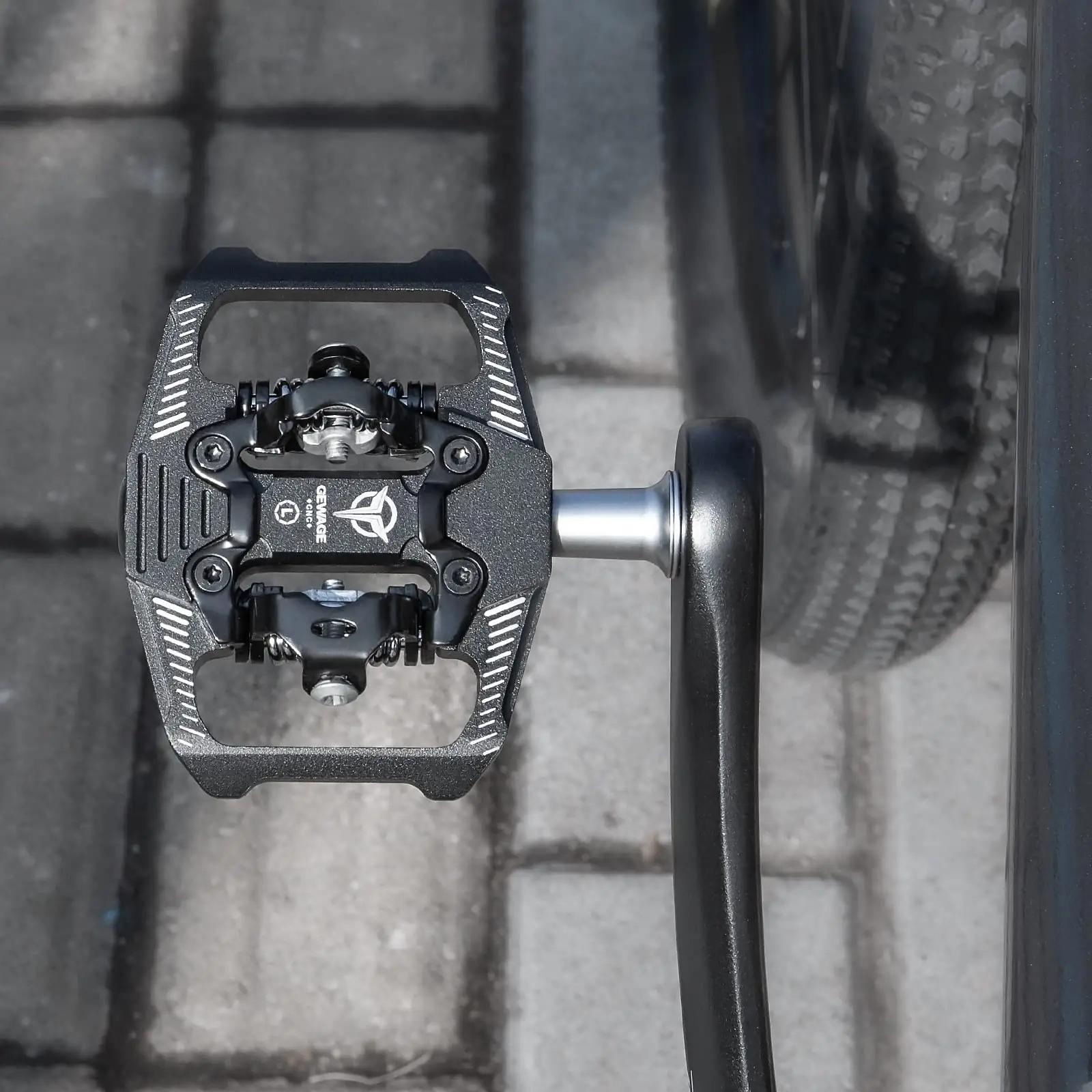 GEWAGE alumiiniumist kahepoolne MTB-clip pedaal – pilt 9