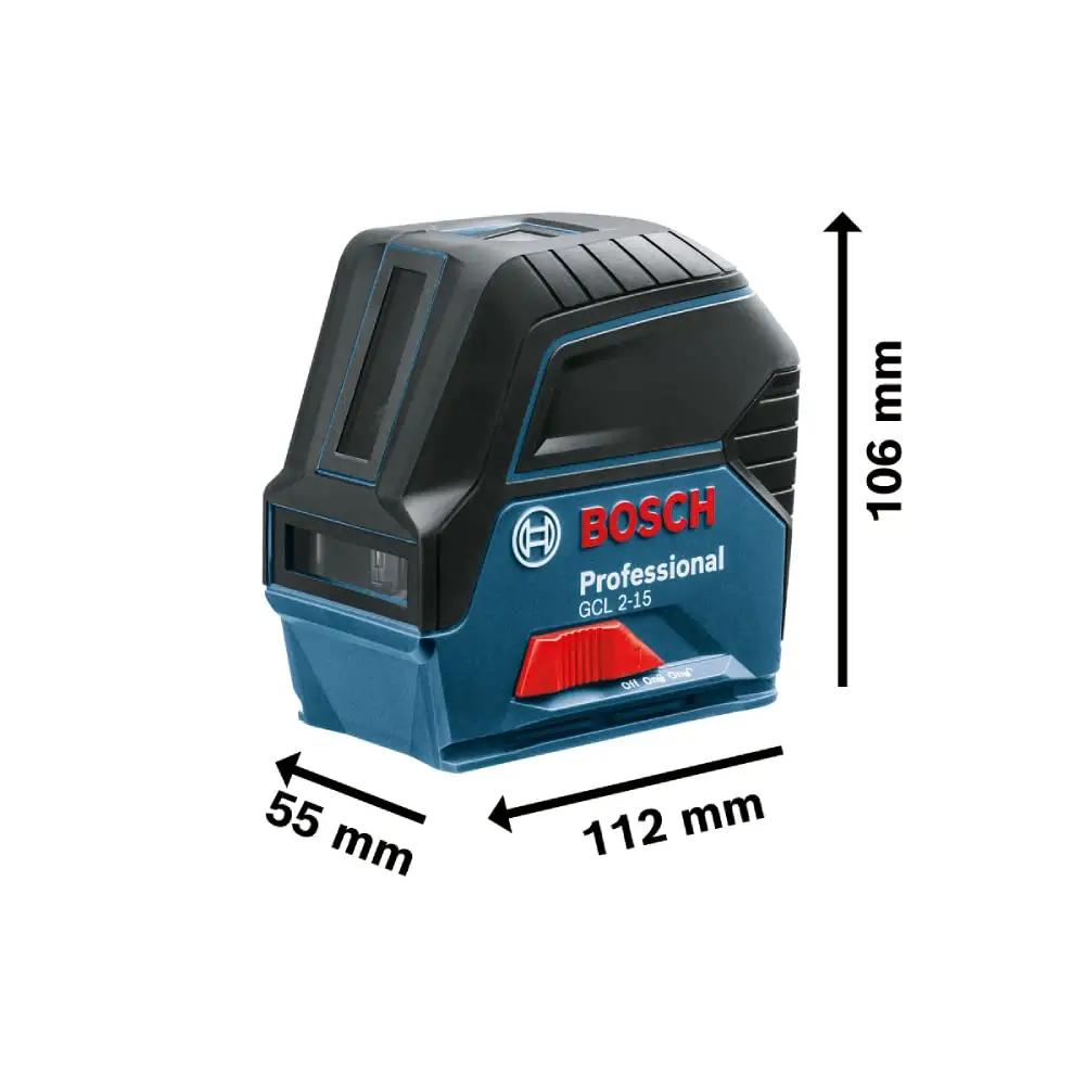 Bosch Professional ristlainer GCL 2-15 – täpne sise‑laser – kasutusnäide