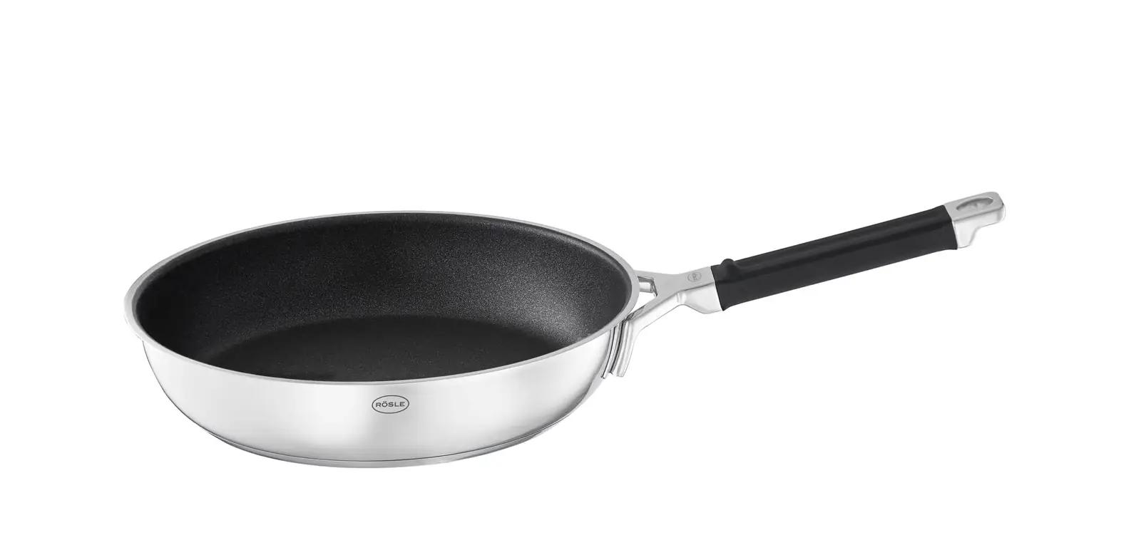 RÖSLE kergesti puhastatav praepann 24 cm – roostevaba stiil