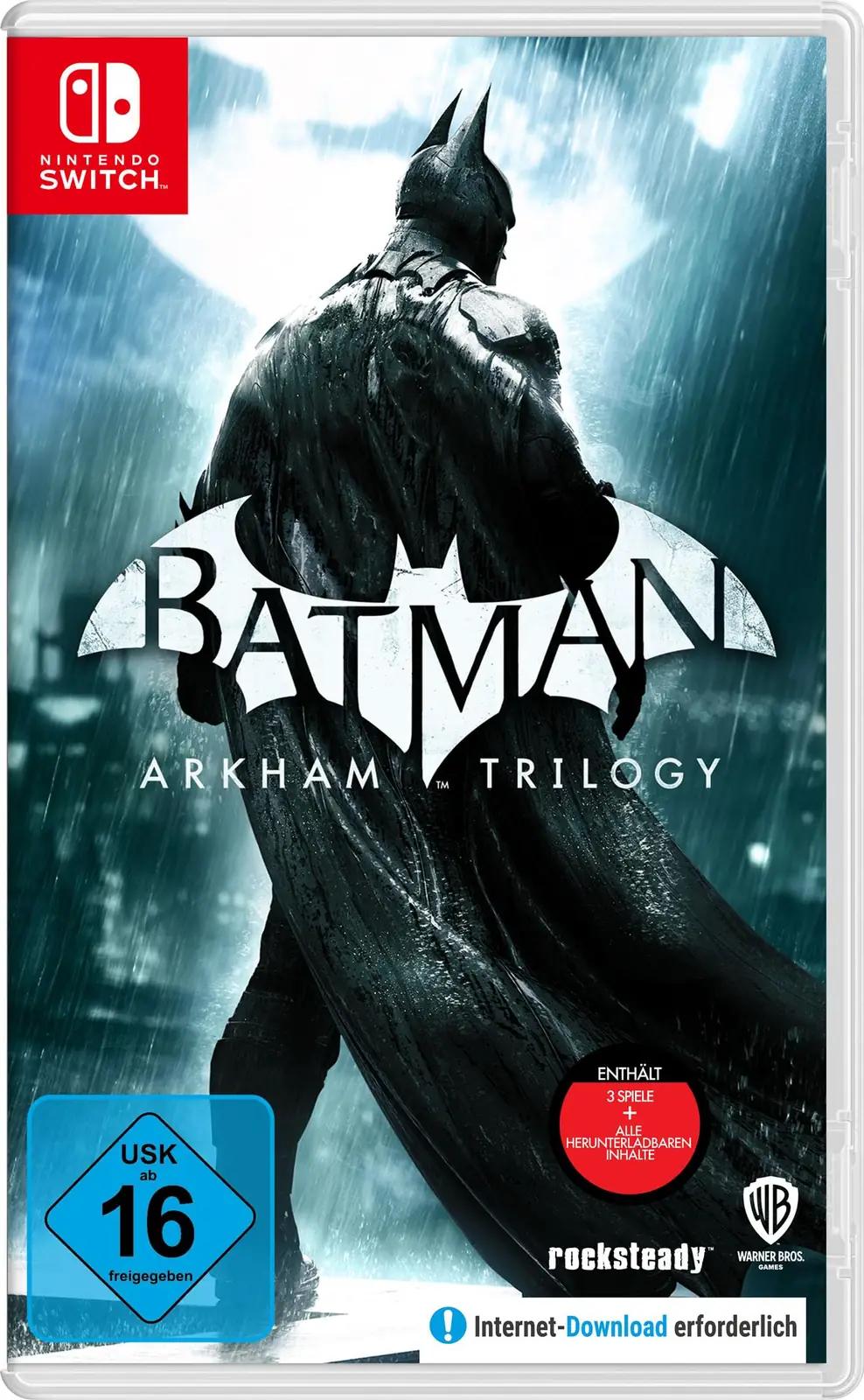 Warner Bros pakub Batman Arkham Trilogy – Switch seiklused