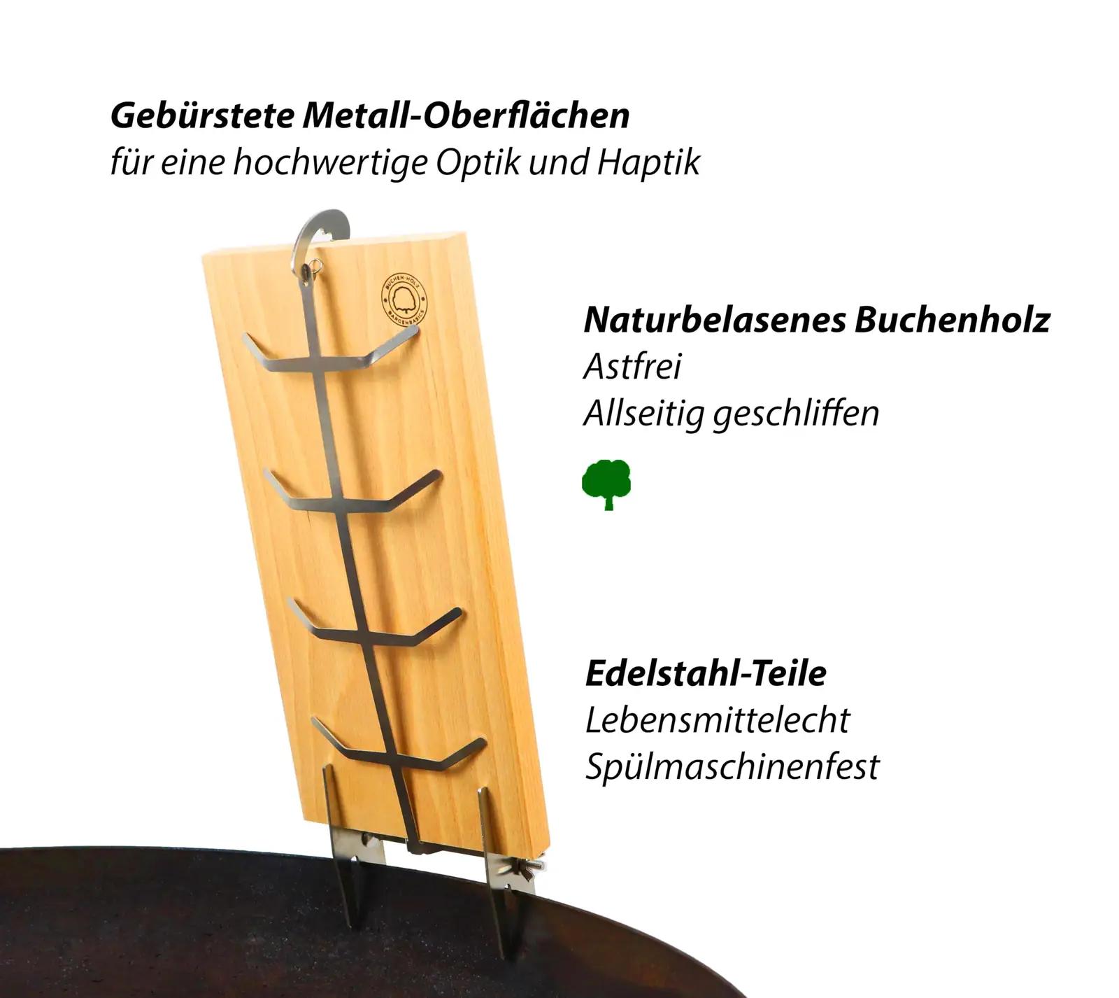 Bargen puidust Flammlachs laua — ideaalne grillikingitus – pilt 7