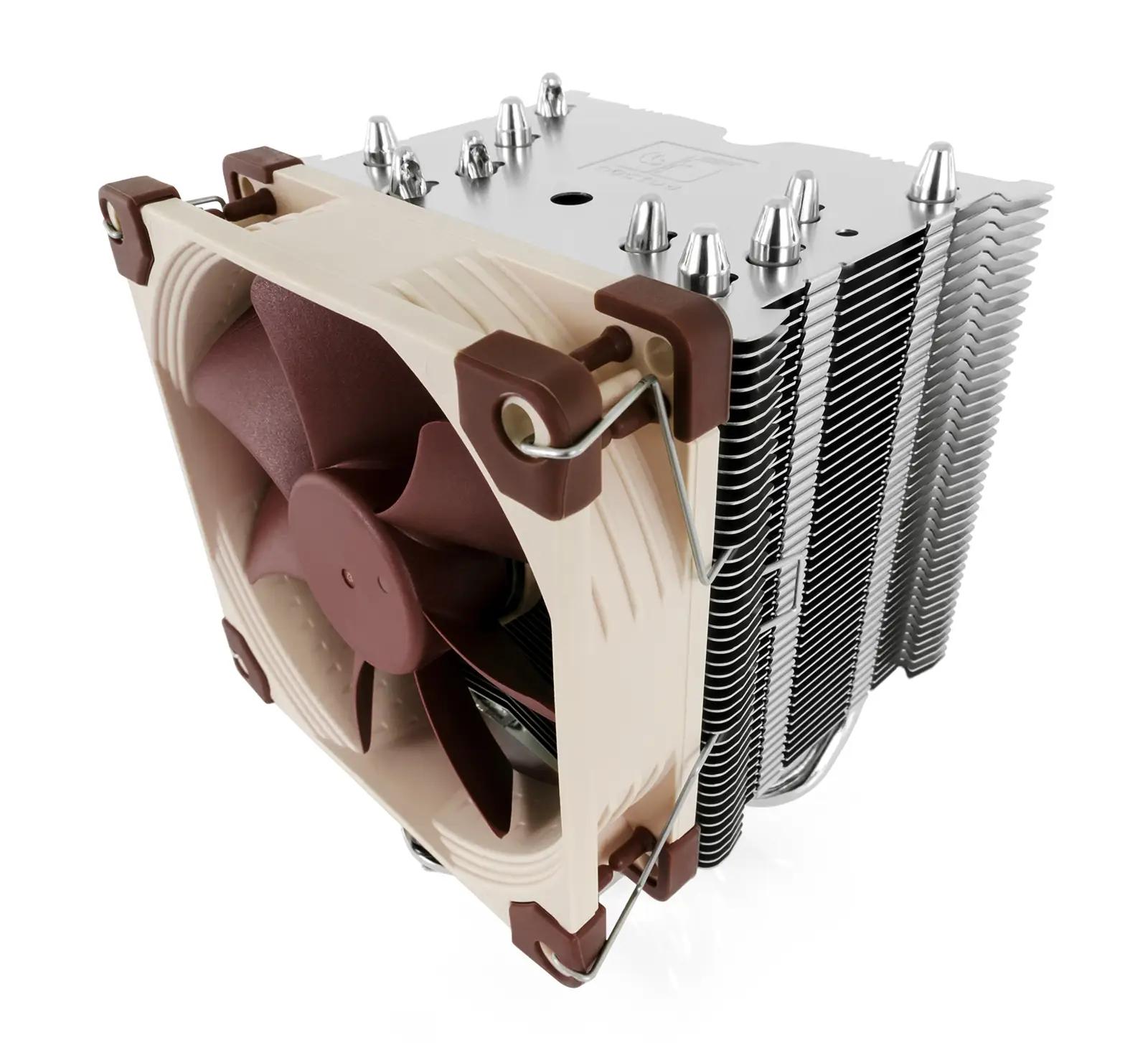 Noctua jahe vase-alumiiniumist CPU jahuti — vaikne ja tõhus – pakend ja tarvikud
