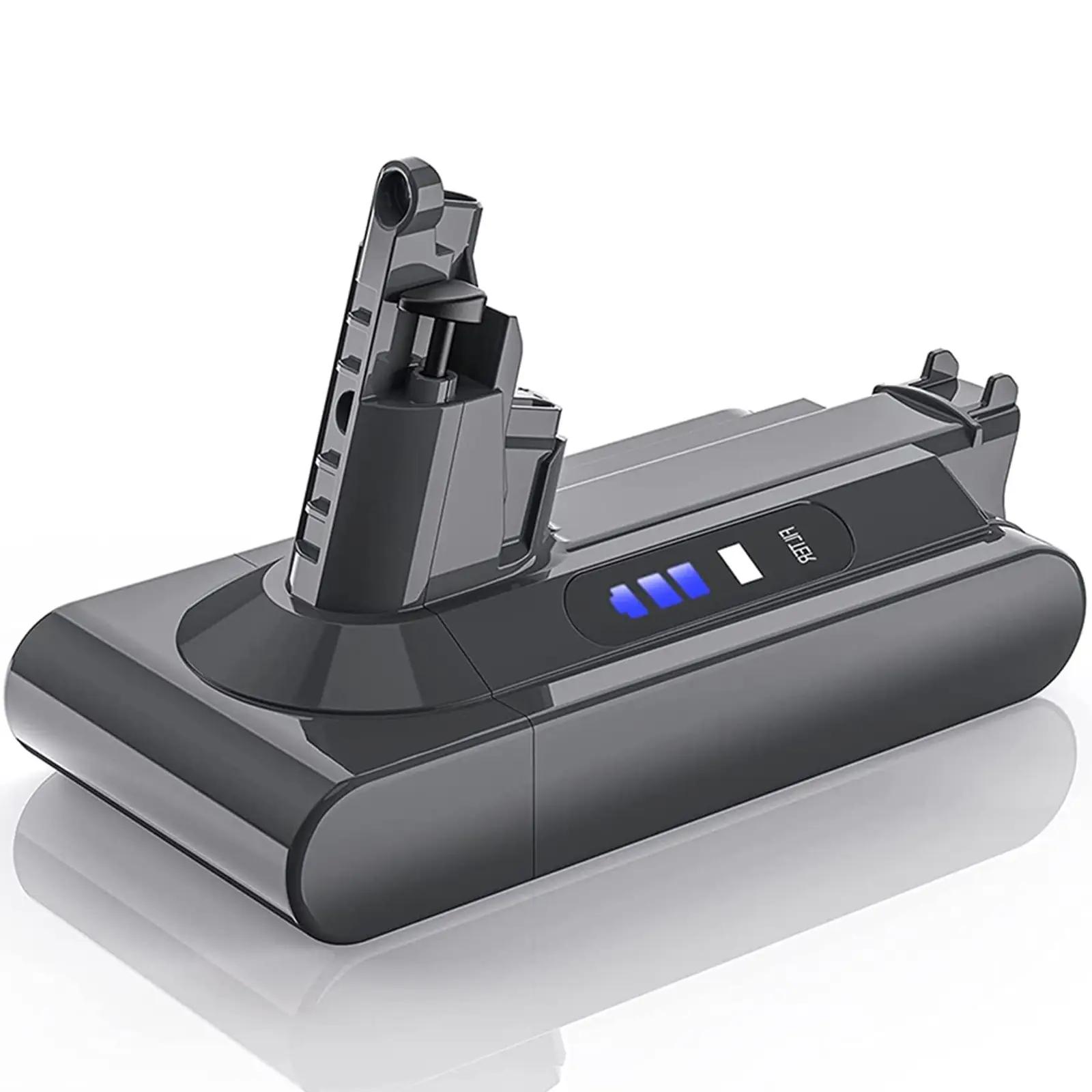 LONG FIT vastupidav 6500mAh aku Dyson V10-le – pikem tööaeg