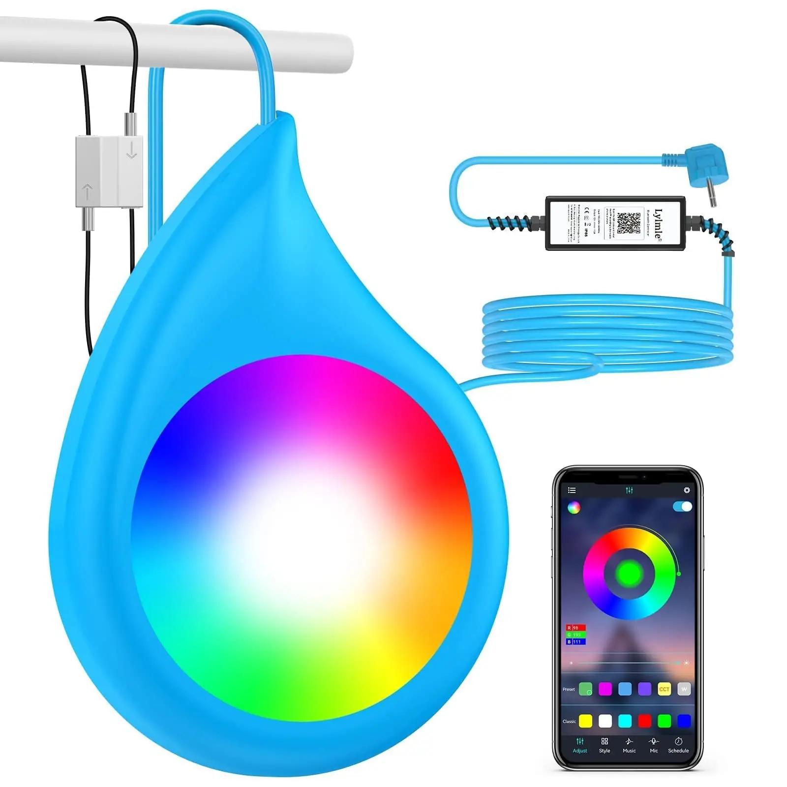 LyLmLe LED 20W veekindel ujumisbasseini valgus magnetiga