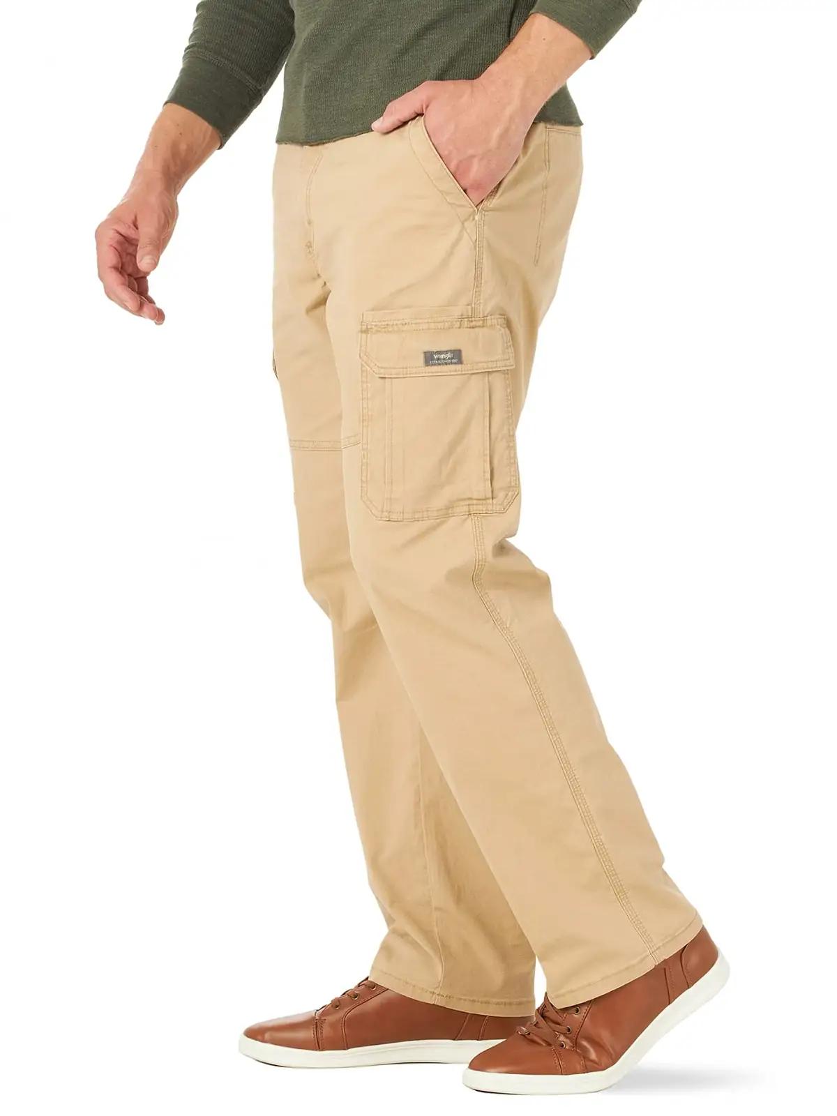 Wrangler Authentics stretch‑cargopüksid – mugav travertiin – kasutusnäide