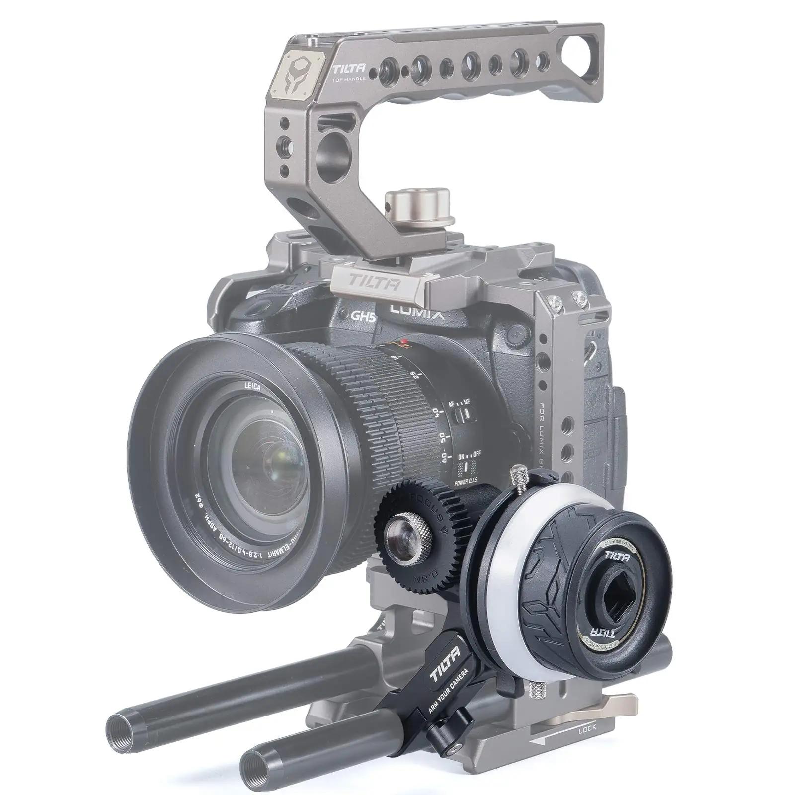 Tilta mini follow focus — täpne käsitsifookuse juhtimine – detailne vaade