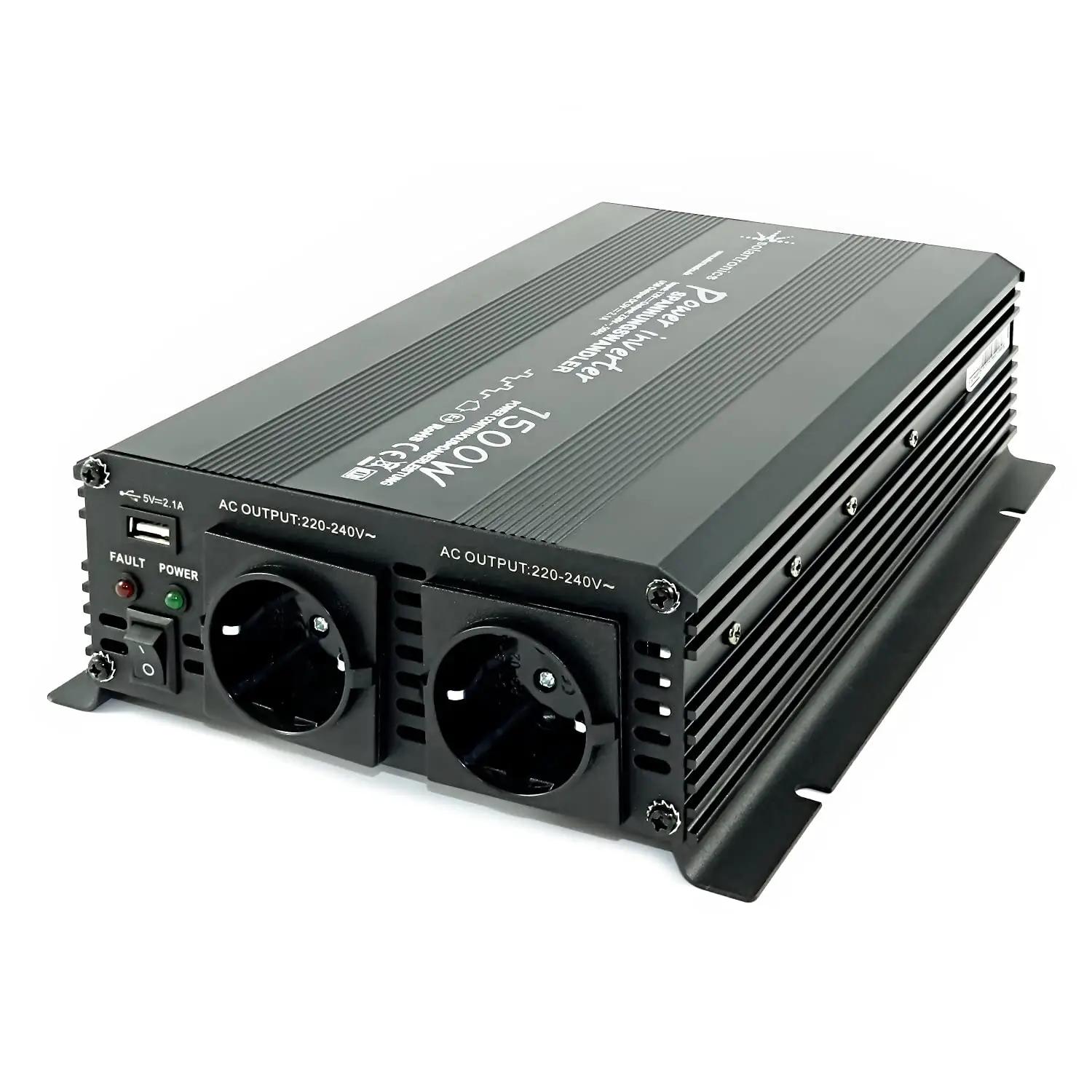 solartronics inverter 12V 1500W — kodune toiteallikas ja