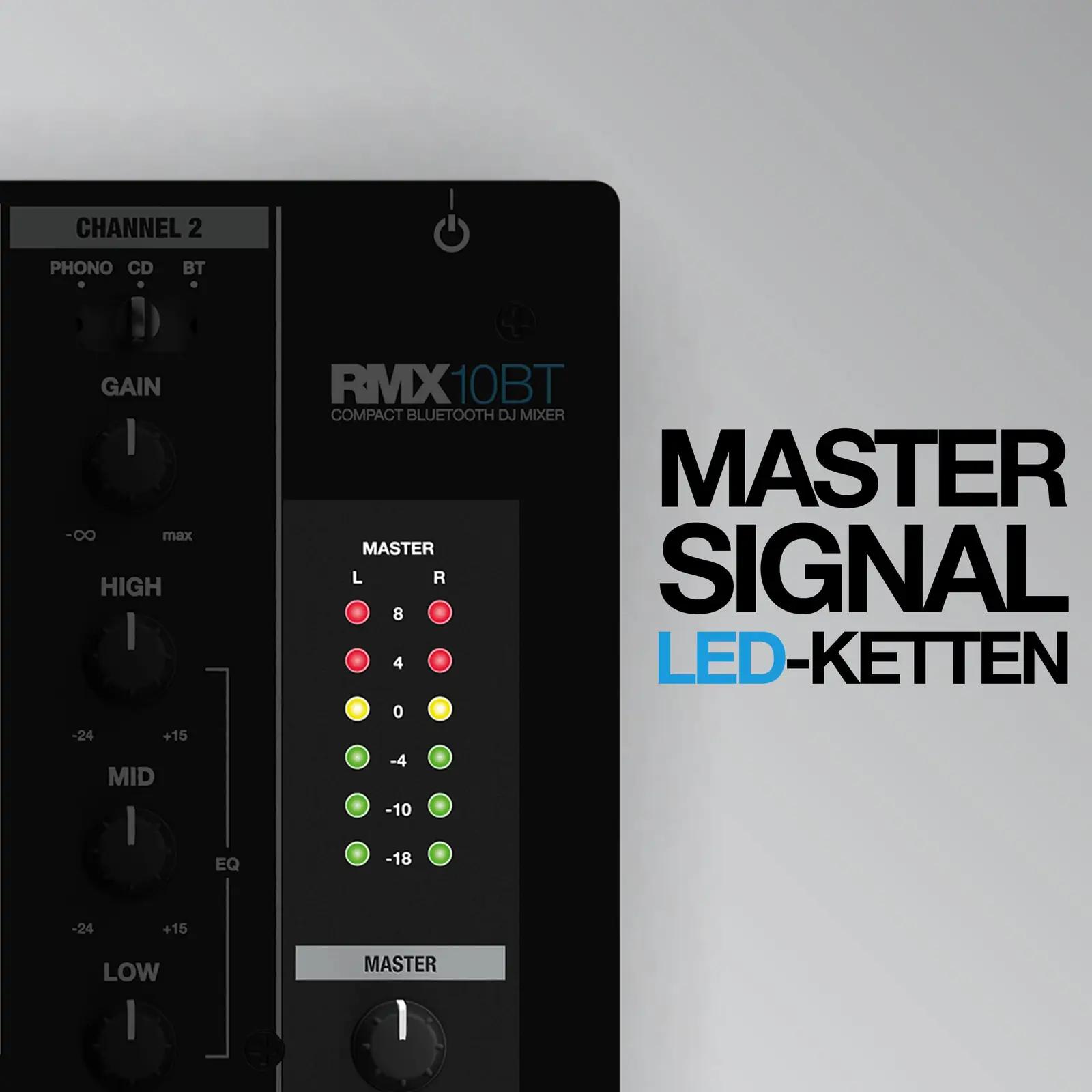 Reloop kahekanaliline Bluetooth DJ-mixer — kompaktne ja – lisavaade