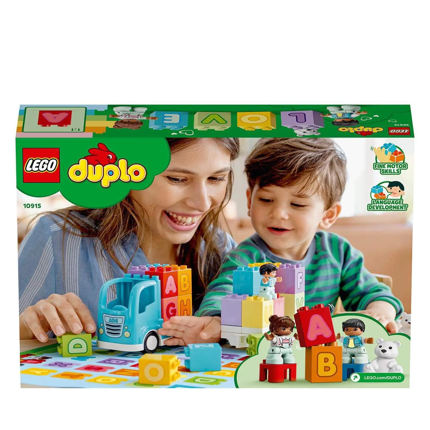 LEGO DUPLO tugevast plastikust õppeauto – lõbus ABC-õpe – pilt 7