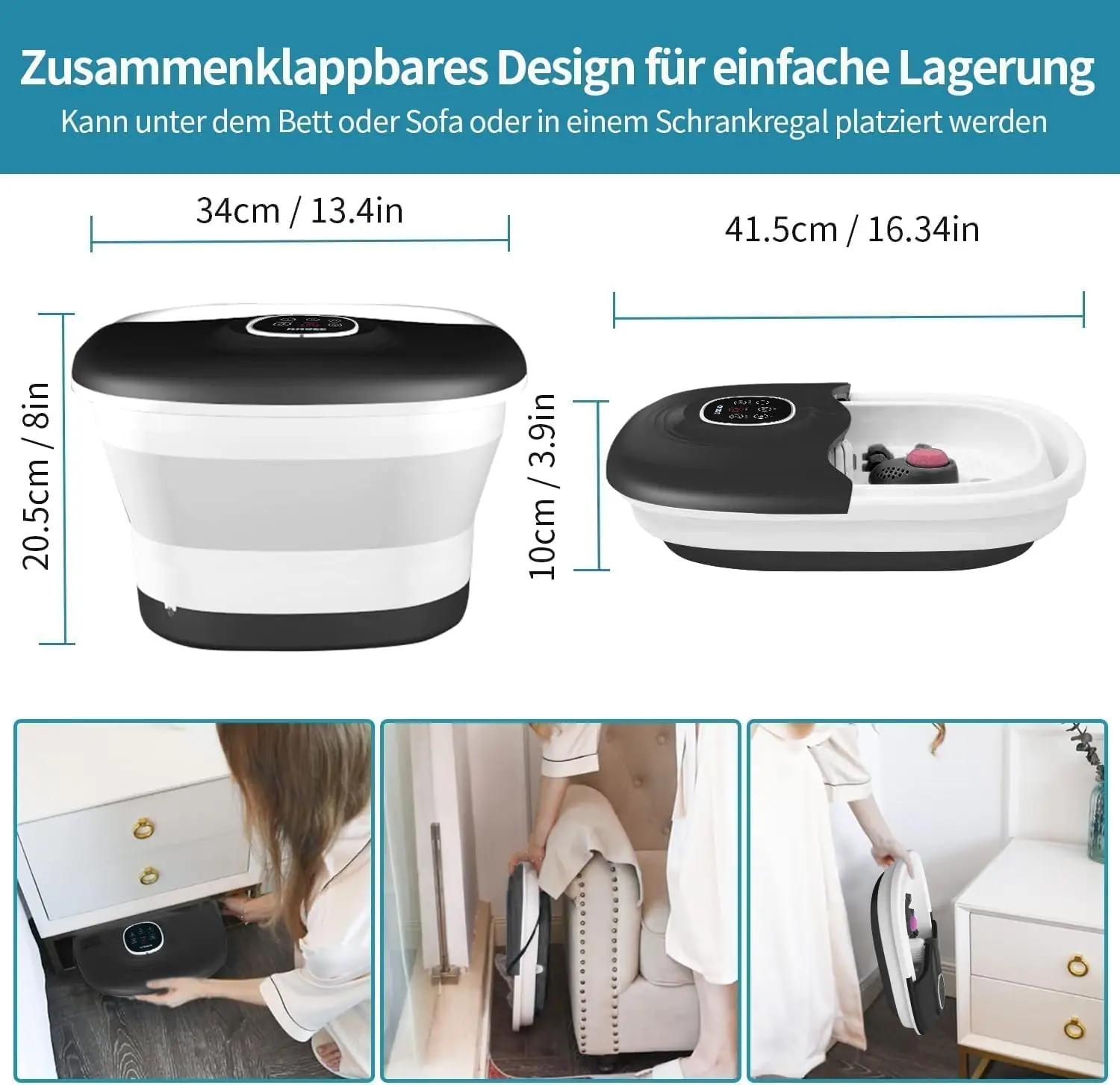 KNQZE mugav kuumutus- ja massaažijalavann stressile kingituseks – pilt 7