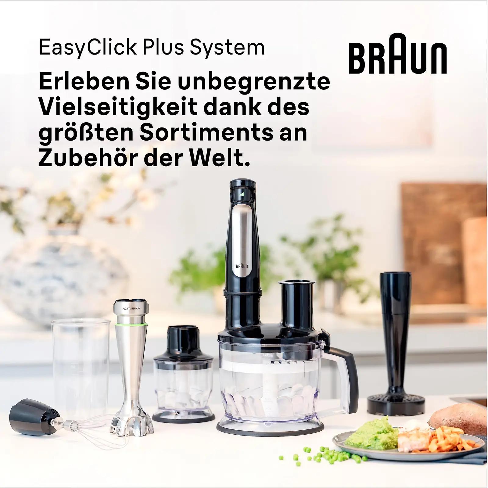 Braun köögimikser MultiQuick 7 – võimas püree ja segamine – detailne vaade