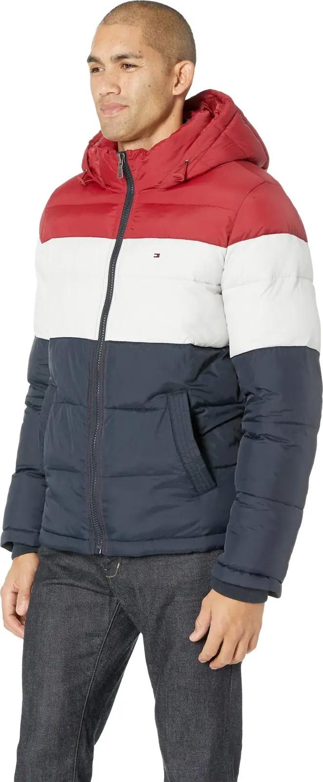 Tommy Hilfiger 156AN122-RD/WHT/MDNGHT-XL joped – detailne lähivaade