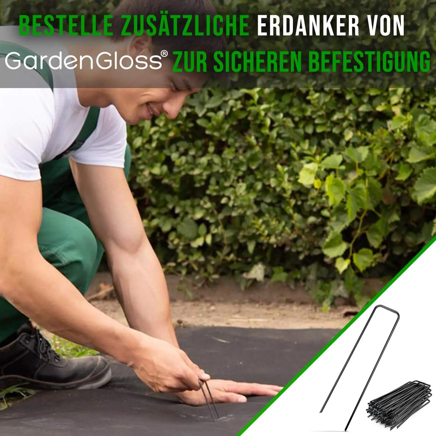 GardenGloss tugev 30 m² umbrohumatt — vastupidav ja veesisaldav – lisavaade