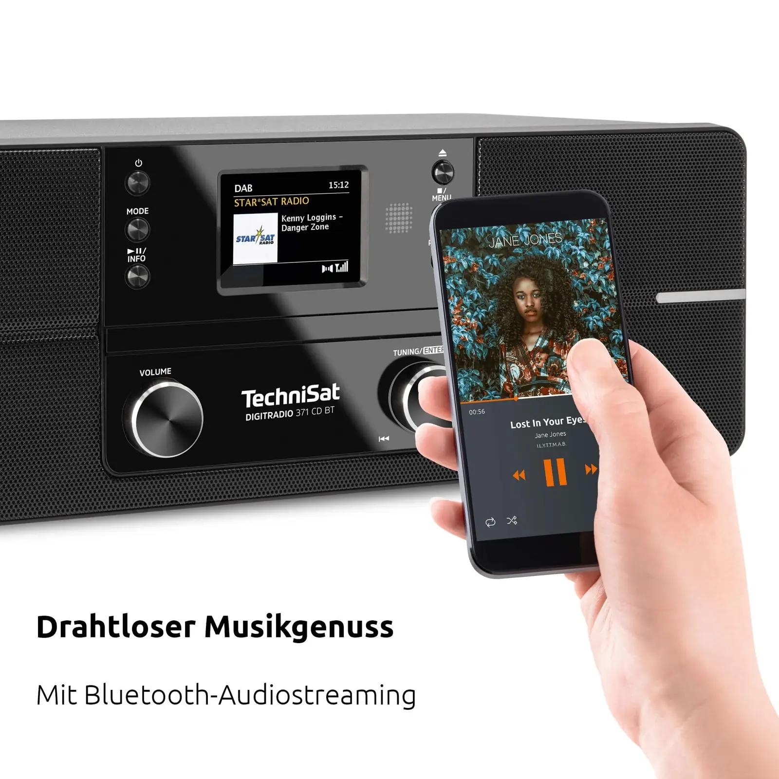 TechniSat kompaktne DAB+ CD-mängija — heli kodukasutuseks – lisavaade