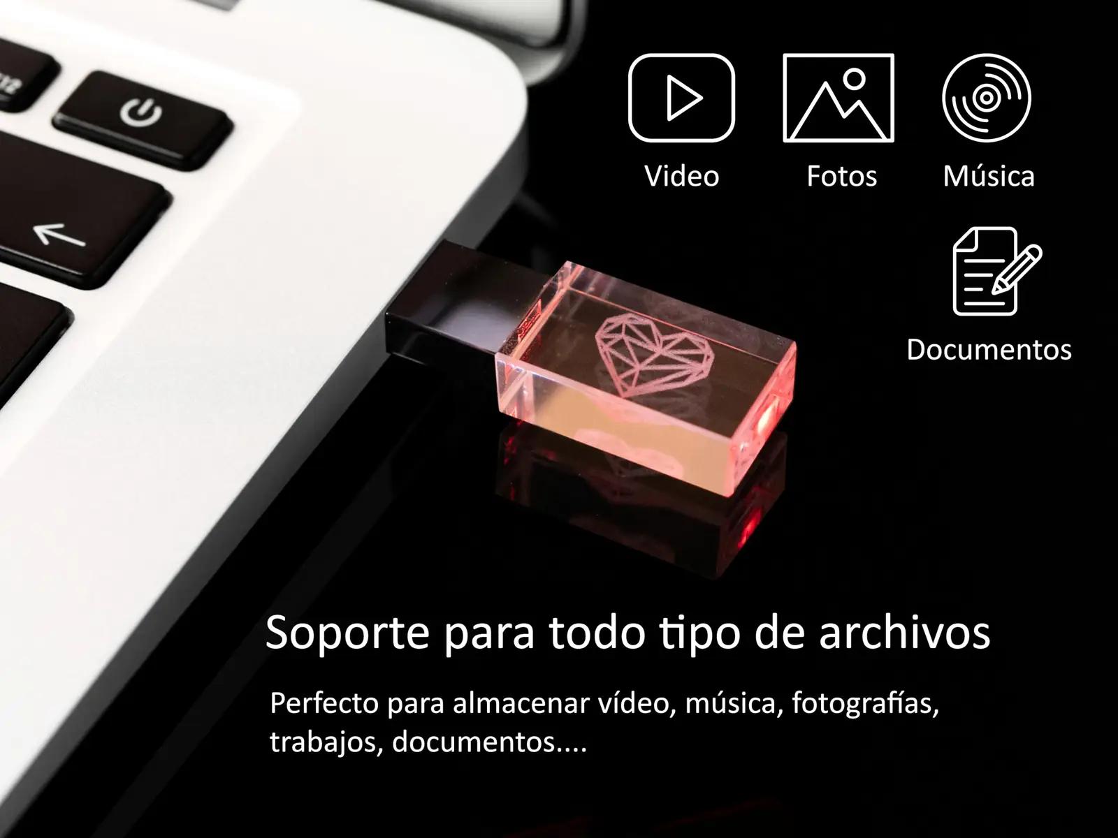 ZELEKTA bambusest USB-mälupulk 64 GB — looduslik kingitus – lisavaade