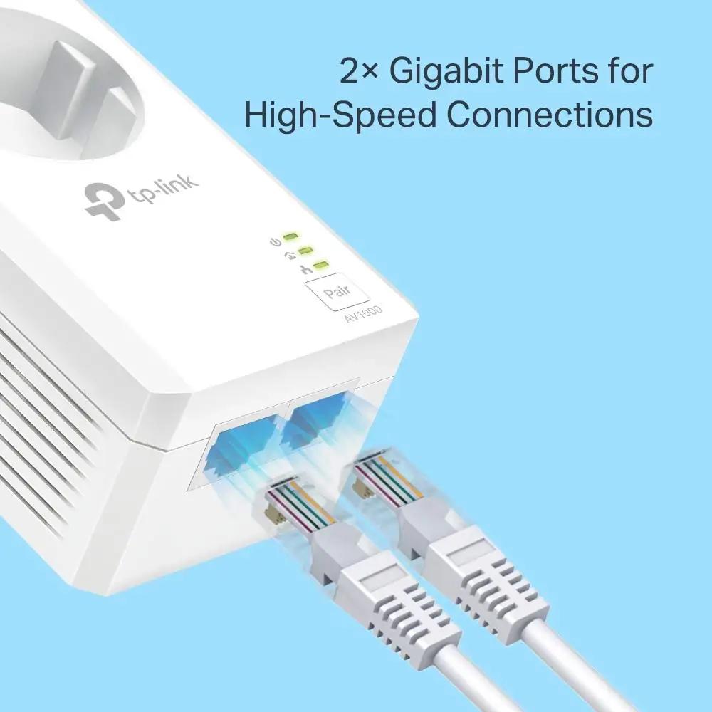 TP-Link Powerline-adapter komplekt — stabiilne koduvõrk ja – kasutusnäide