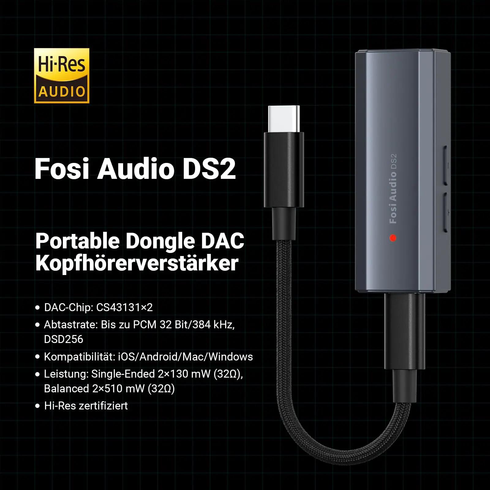 Fosi Audio DS2-US elektroonika – detailne lähivaade