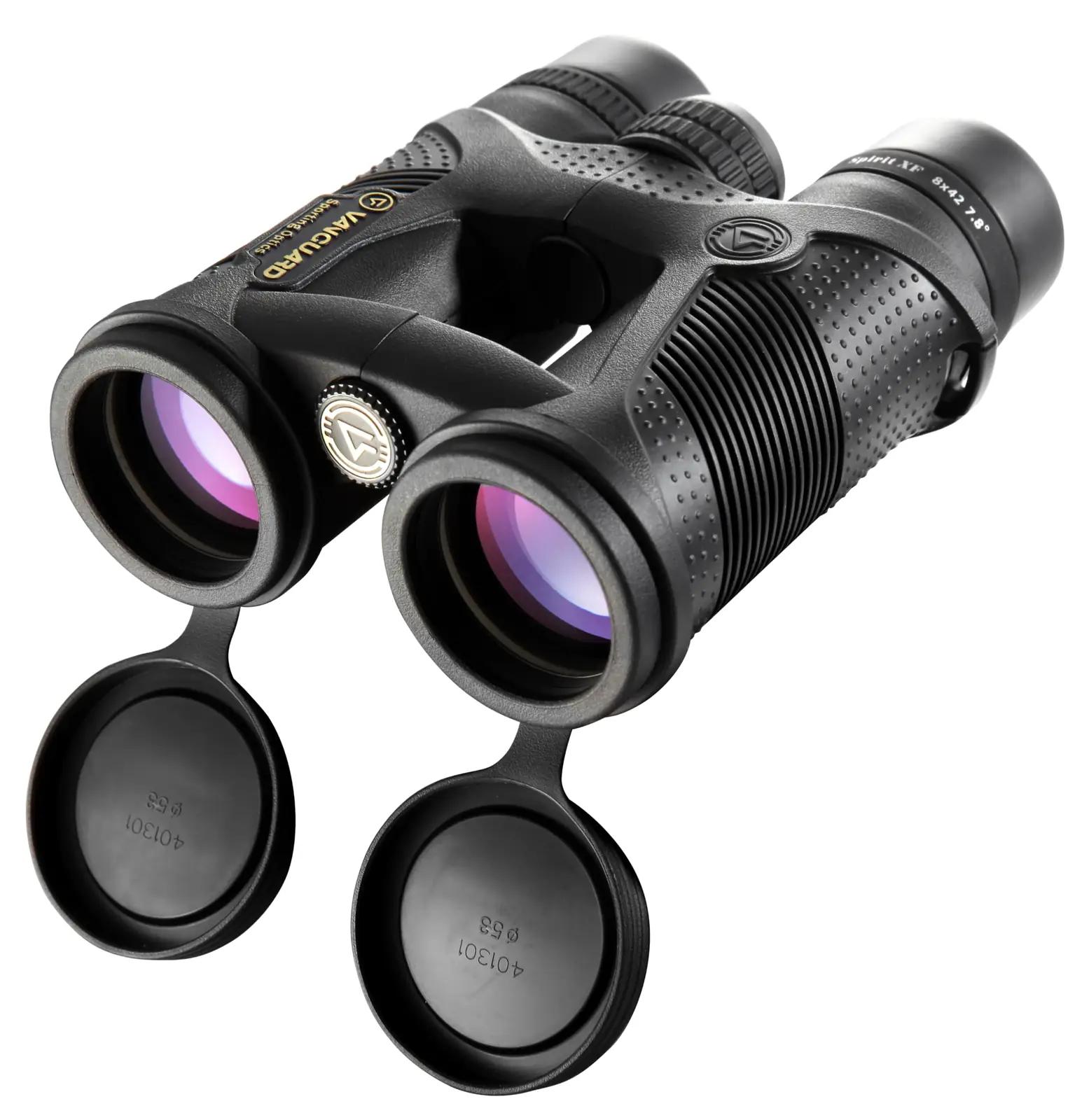 Vanguard binokkel 8×42 — vastupidav ja kompaktne vaatluseks – pakend ja tarvikud