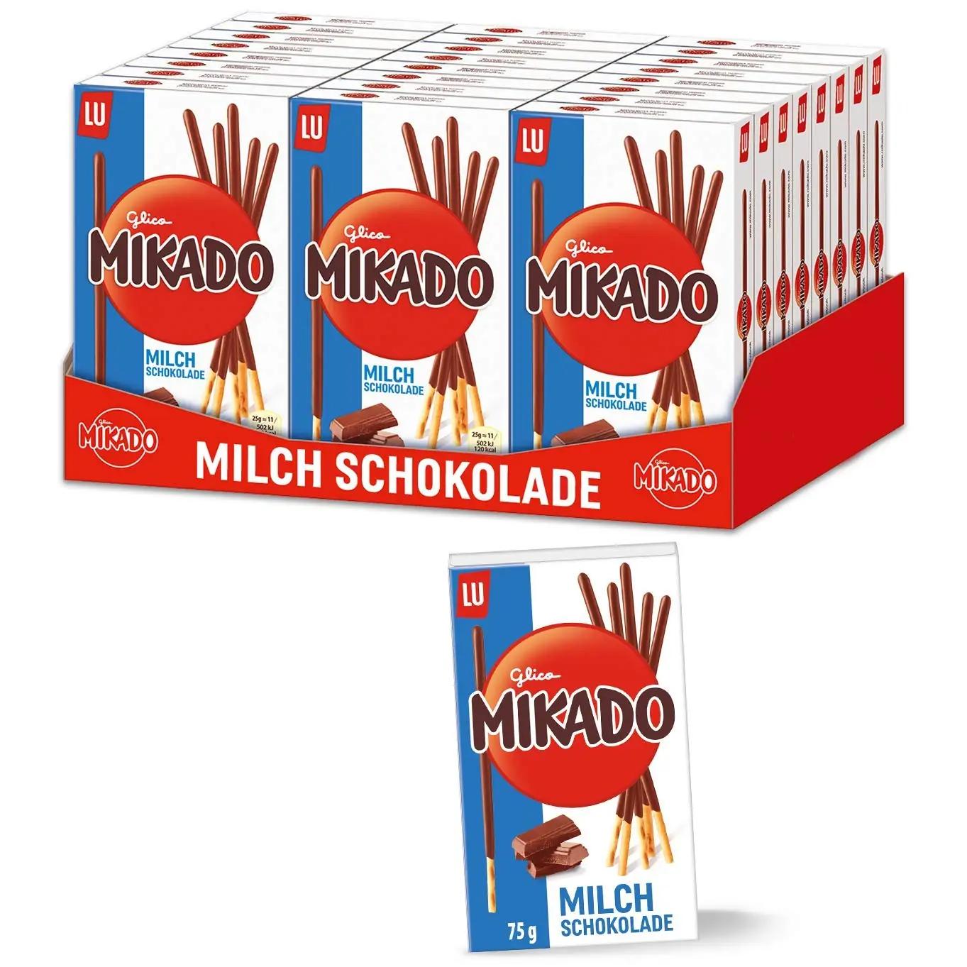 Mikado piimašokolaadiga krõbedad küpsisetikud kingituseks
