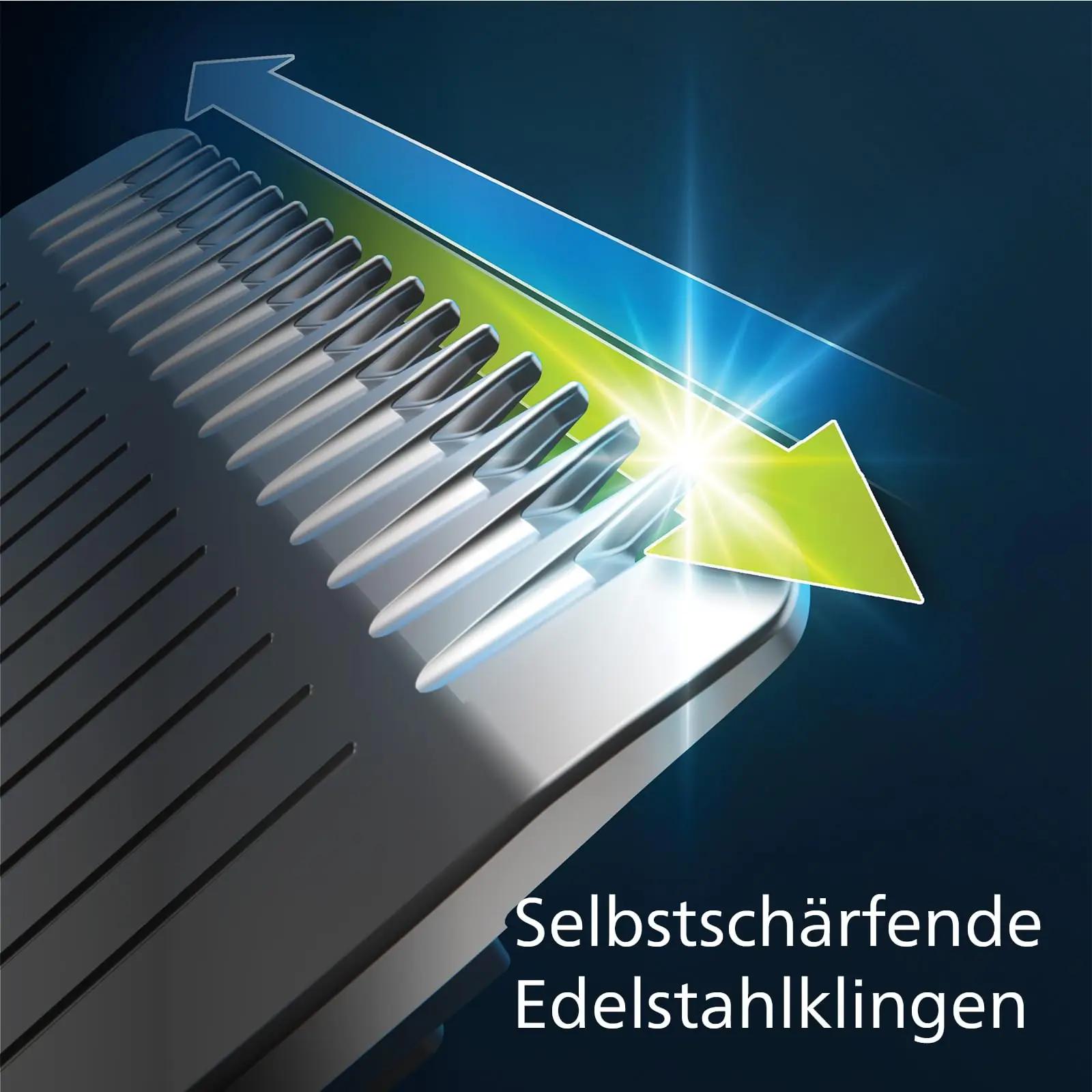 Philips habemetrimmer Series 3000 — täpne ja hügieeniline hooldus – kasutusnäide