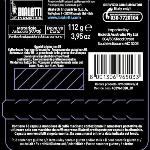 Bialetti Napoli kofeekapslid 128 tk — kingitus koheselt – detailne vaade