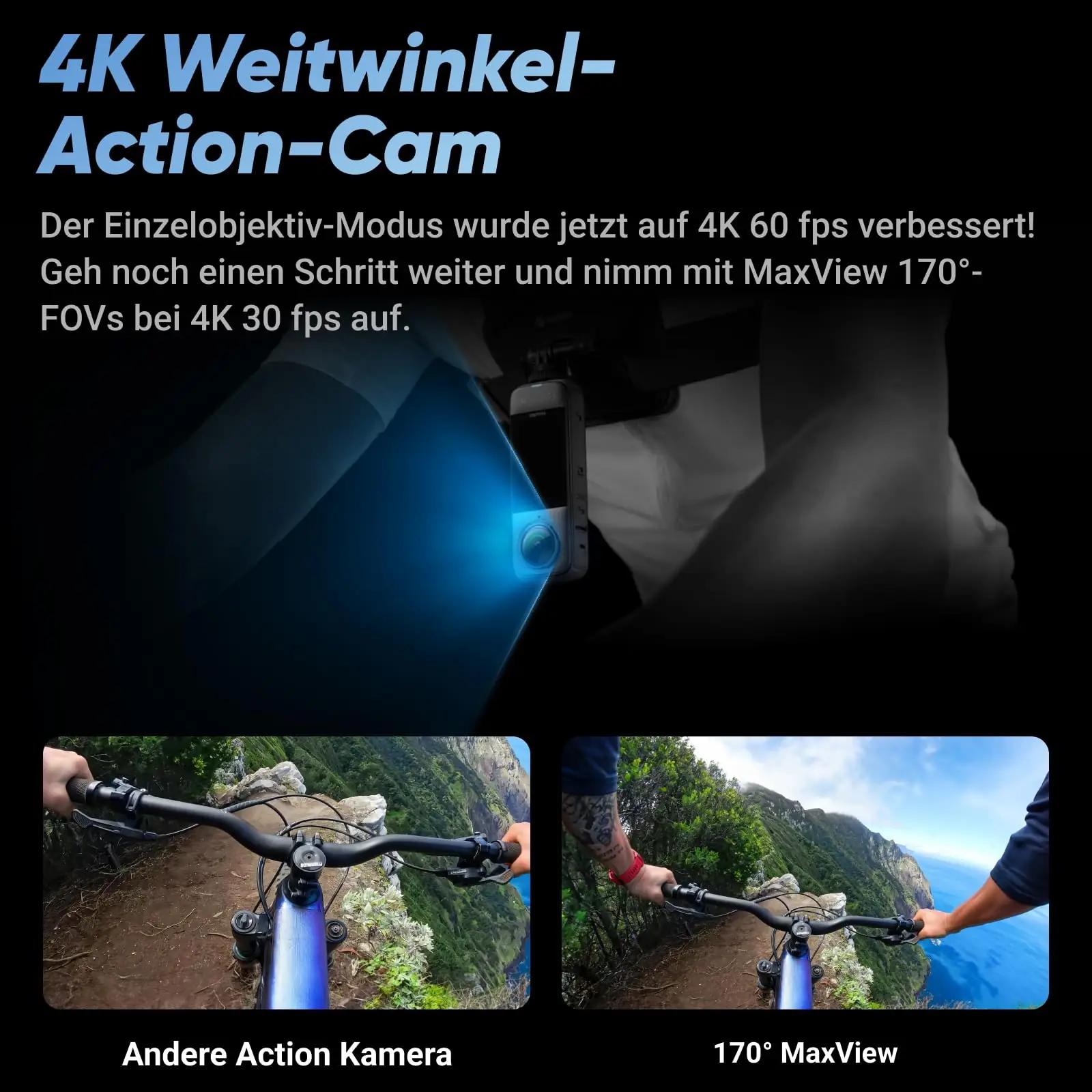 Insta360 X4 – veekindel 8K 360° kaamera seiklusteks – pilt 8