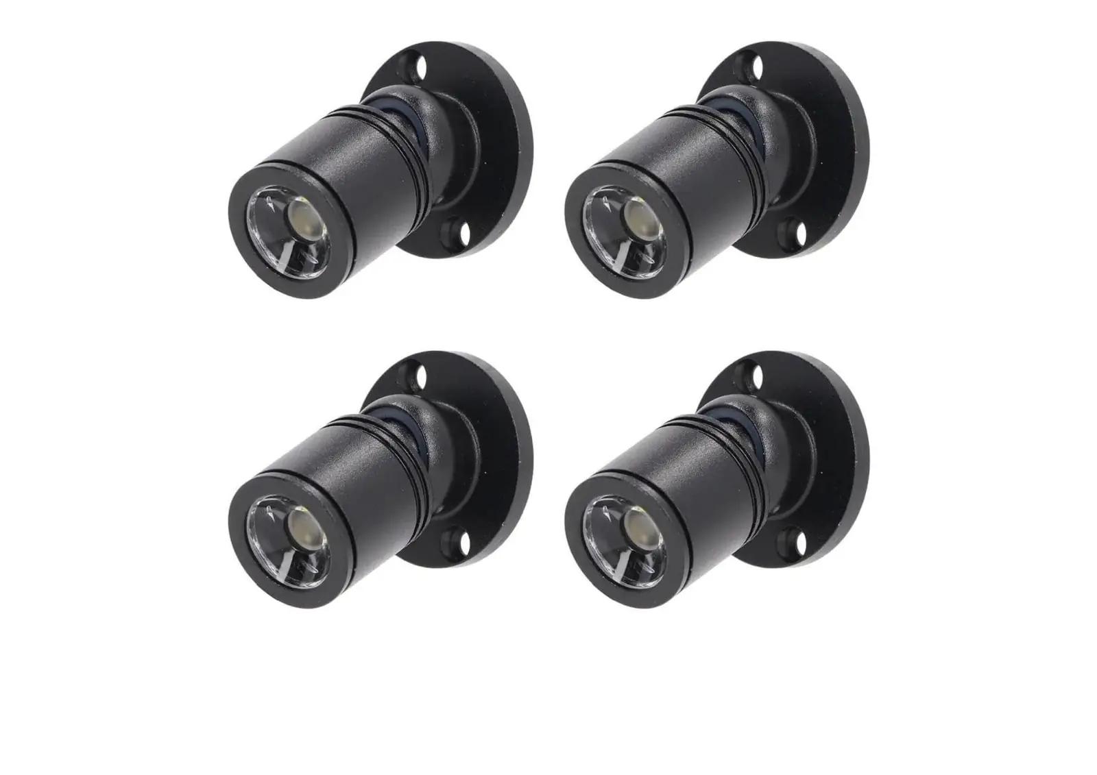 ANYPOWK alumiiniumist dimmerdatavad mini-LED spotid, komplekt 4