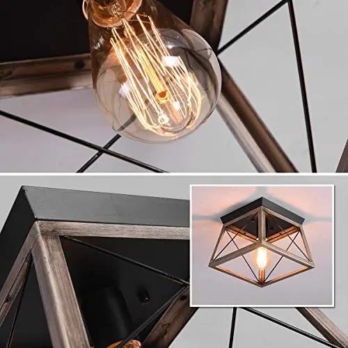 Ganeed vintage metallripats laelamp – rustikaalne sisevalgustus – pilt 10