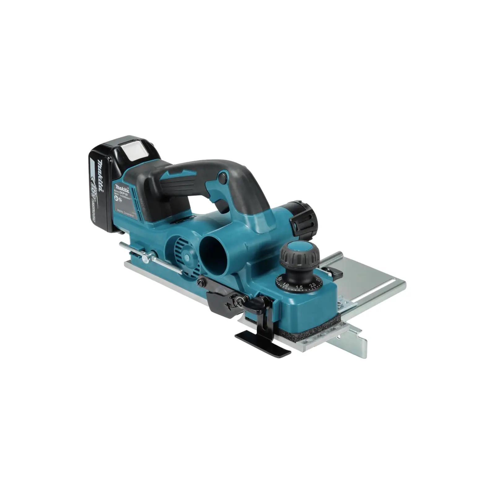 Makita vastupidav aku-hobel 82 mm — täpne siledus – pakend ja tarvikud