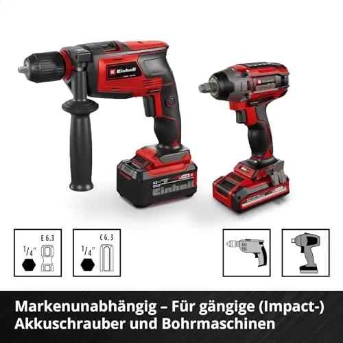 Einhell Accessories vastupidav 33-osaline bitikomplekt tööks – pilt 10