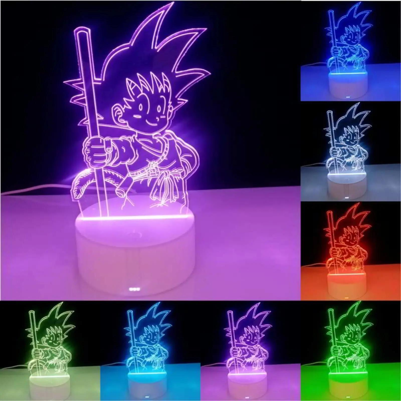 famvacor 3D öölamp lastele — oranz ripats charm ja dekoratsioon – pilt 7