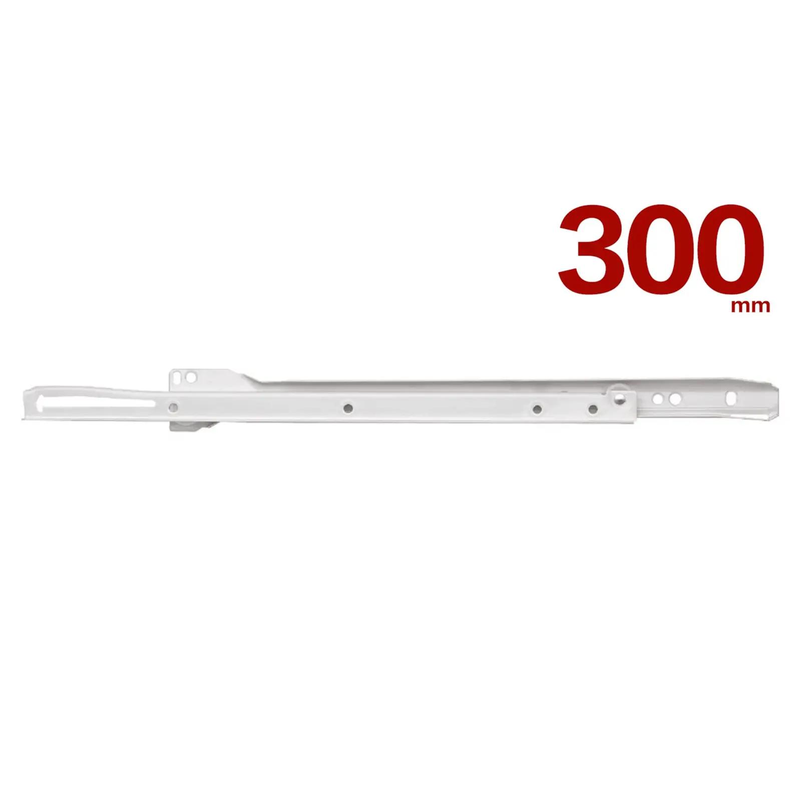 LOOTICH metallist sahtlijuhtmed 300 mm — tugev ja sile liikumine – detailne vaade