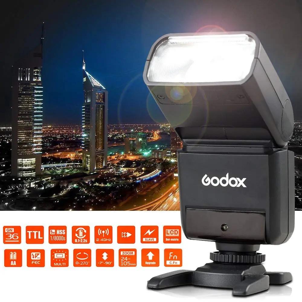 Godox kompaktsest materjalist välklamp – ergonoomiline ja kiire – kasutusnäide