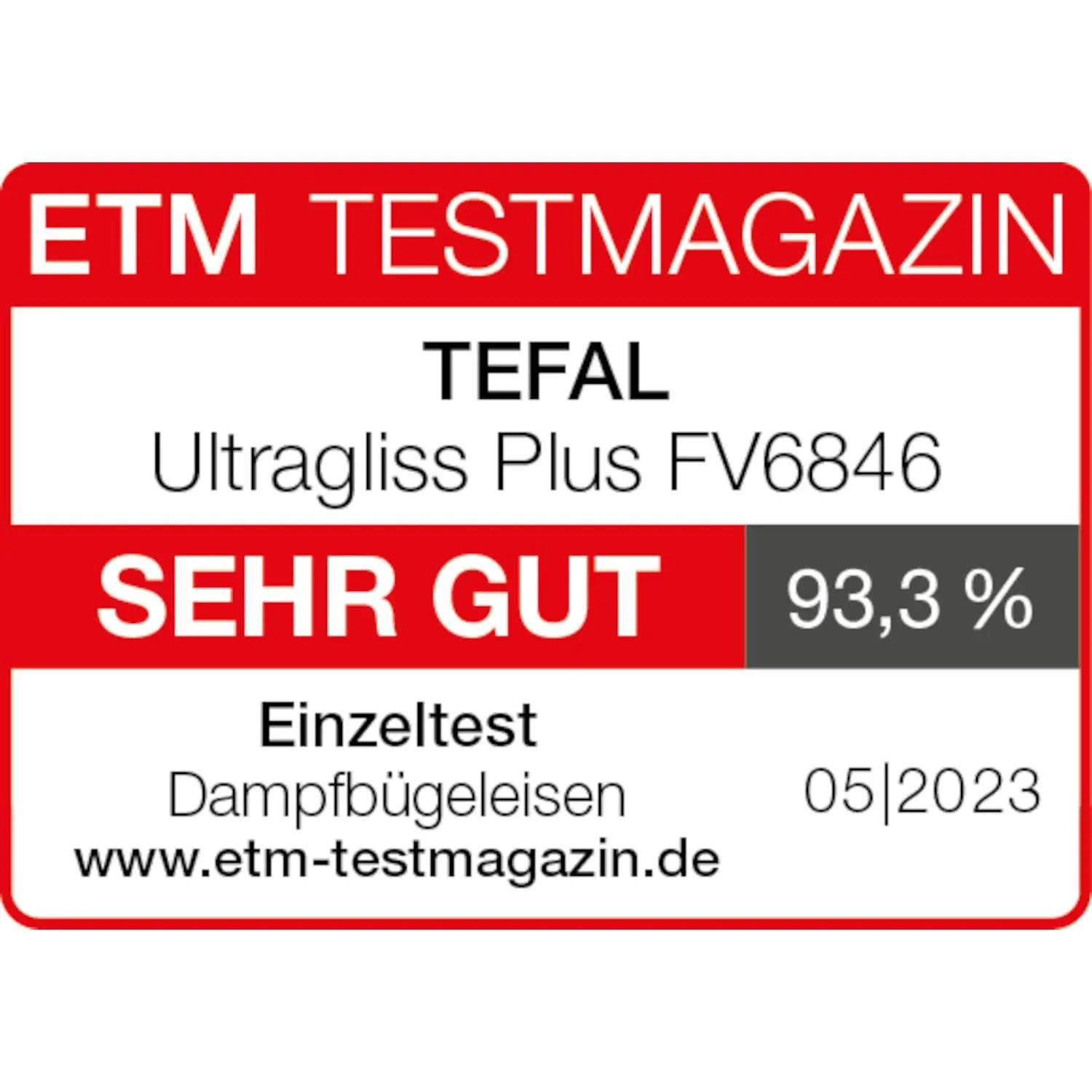Tefal FV6846E1 triikrauad – detailne lähivaade