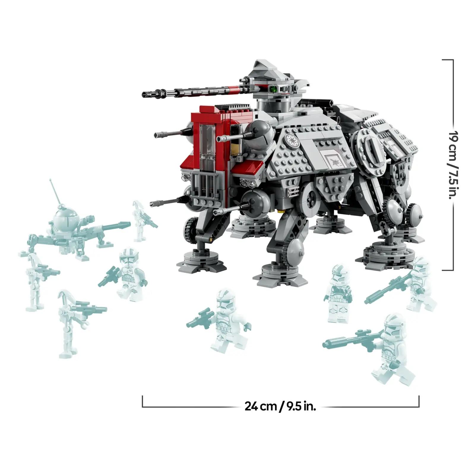 LEGO Star Wars at-TE Walker – detailne mängukomplekt kingituseks – pilt 8