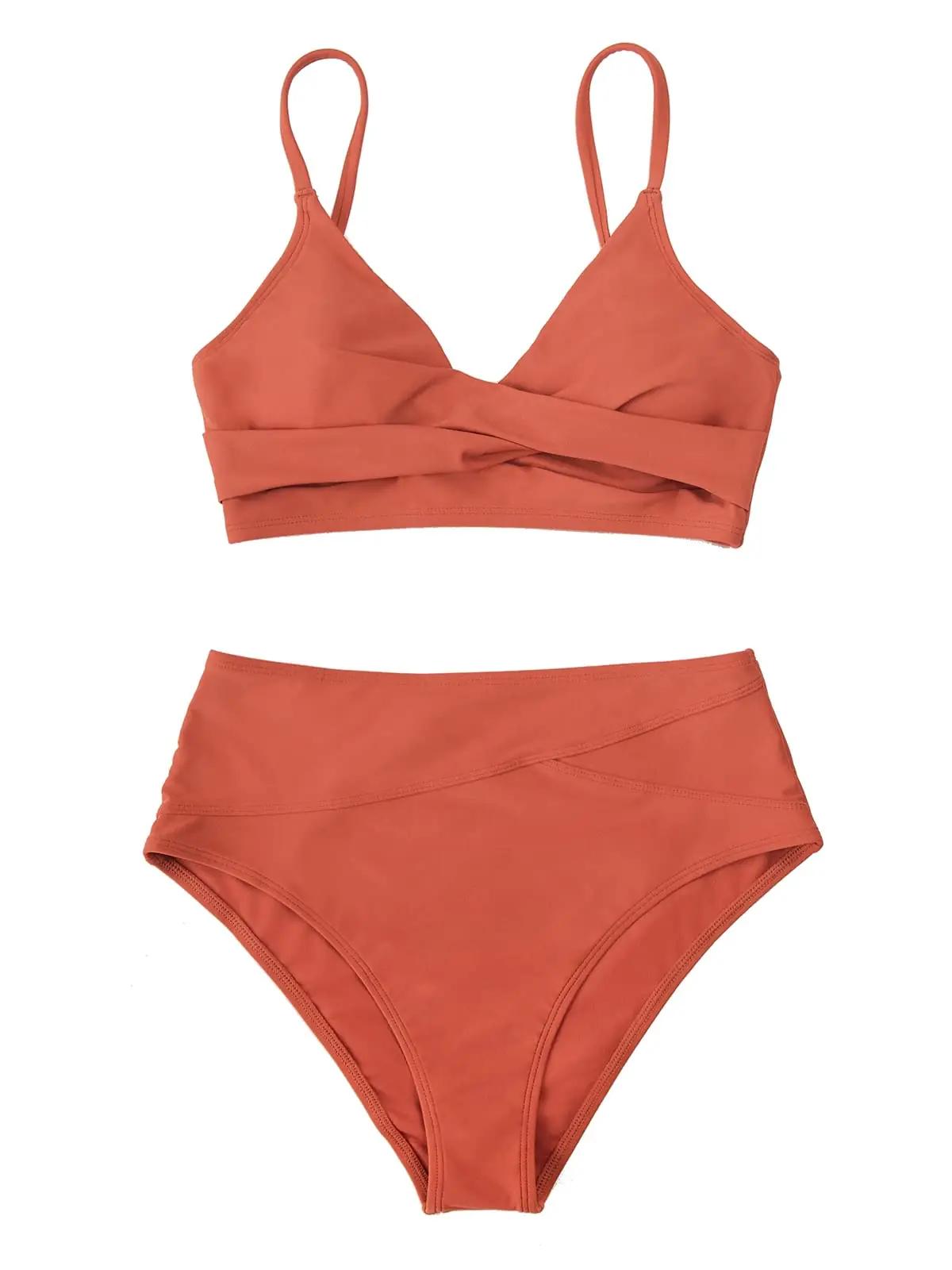 CUPSHE elegantne kõrge vöökohaga bikini – mugav ja stiilne – kasutusnäide