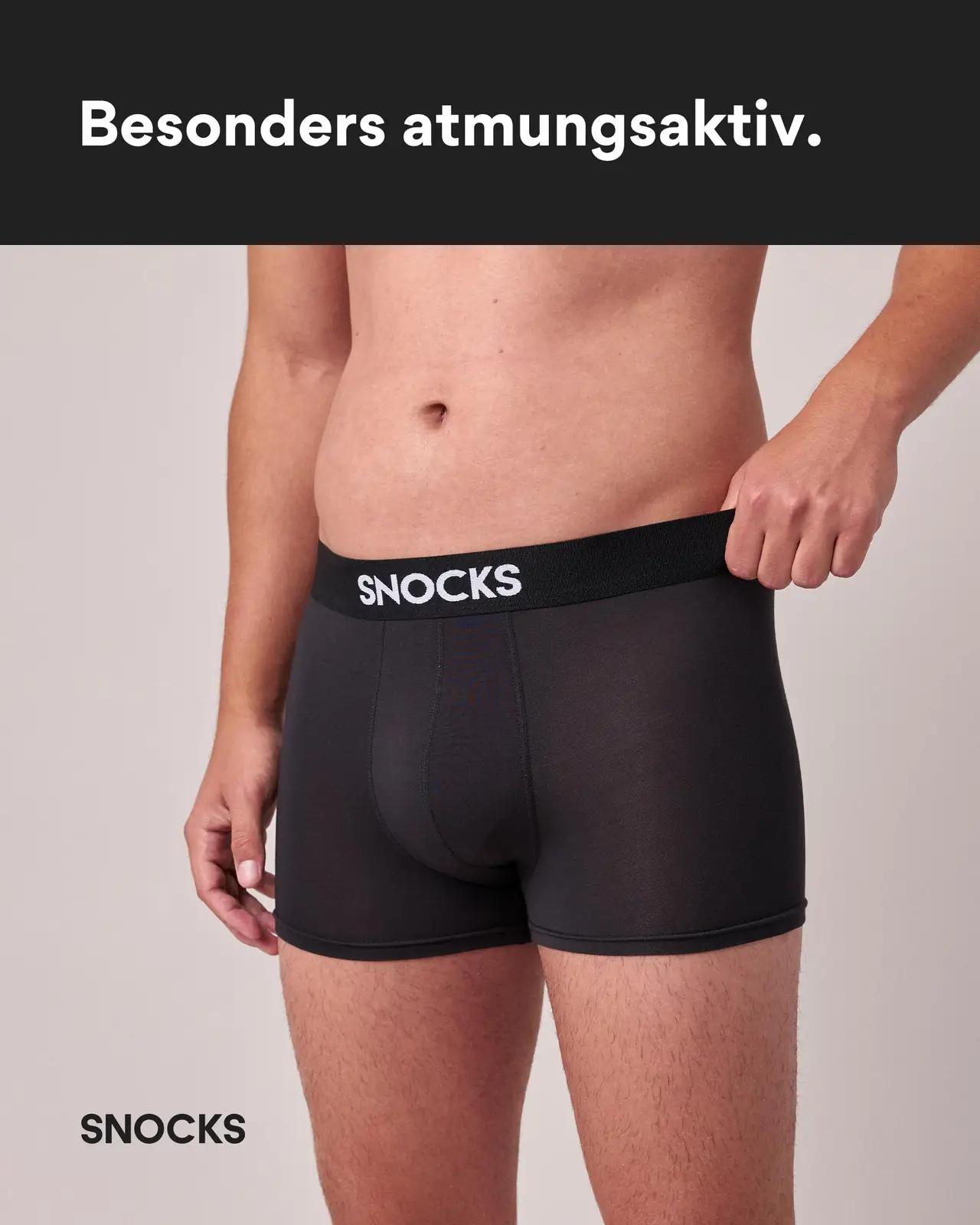 Snocks Modal Boxershorts aluspesu – detailne lähivaade