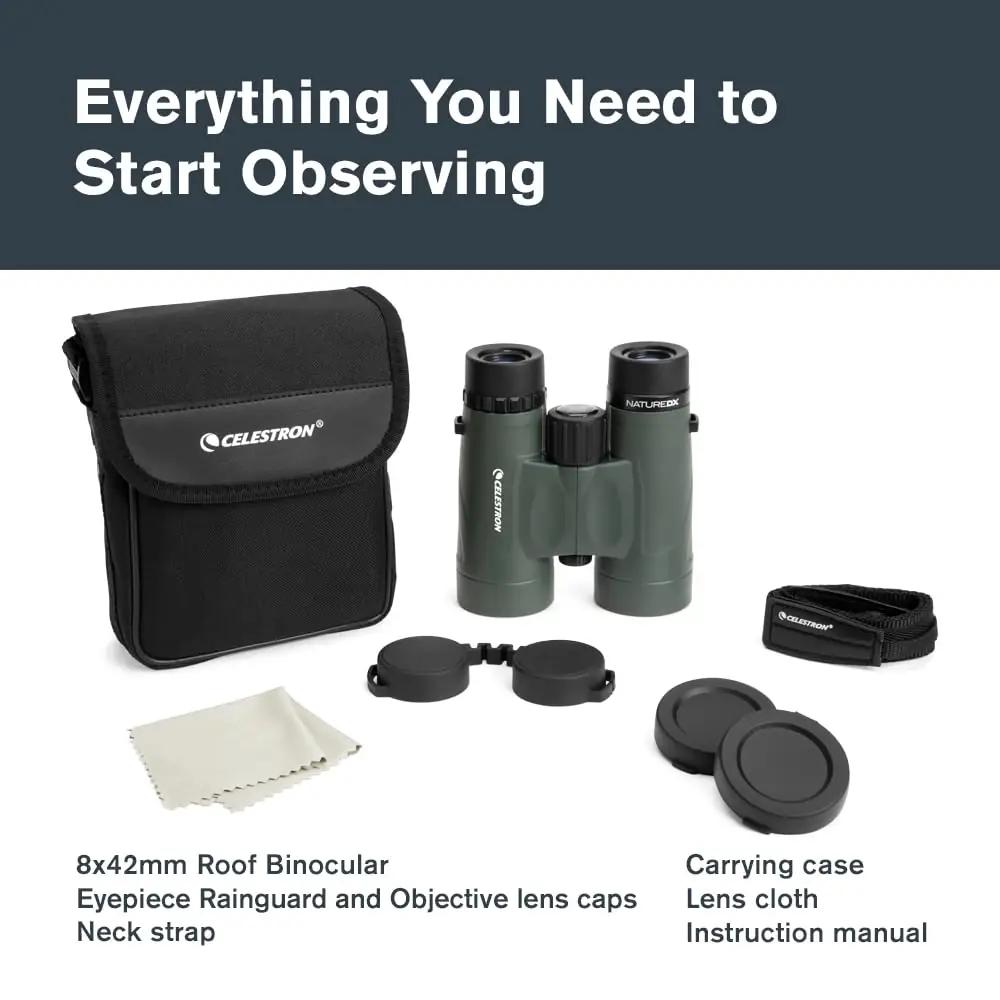 Celestron looduslähedased 8×42 binoklid — vastupidav – pilt 8