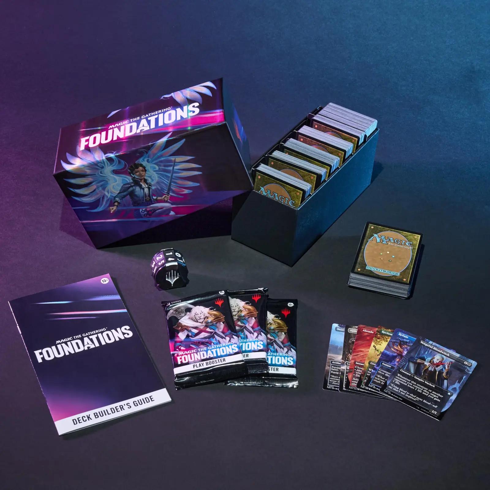 Magic: The Gathering algajale sobiv kaartide kollektsioon — – pakend ja tarvikud