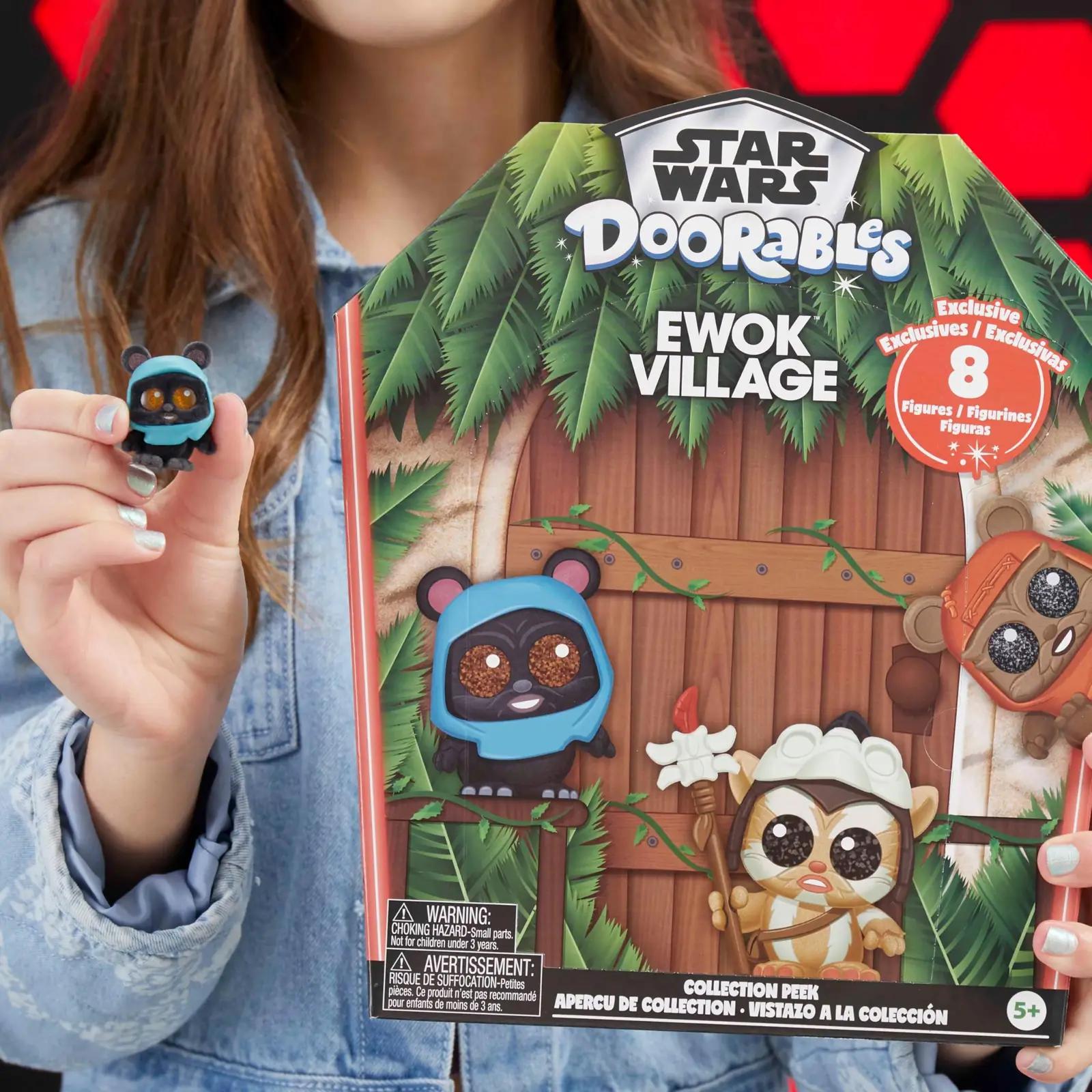 Just Play plastist Star Wars Ewok Village – kink lastele – kasutusnäide