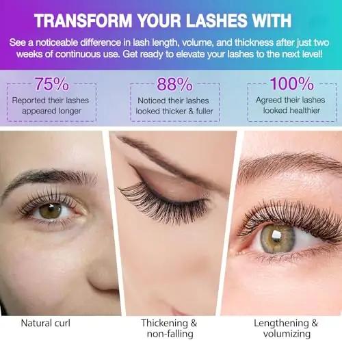 Lxitian vegan wimpernserum — looduslik hooldus ja kasv – kasutusnäide