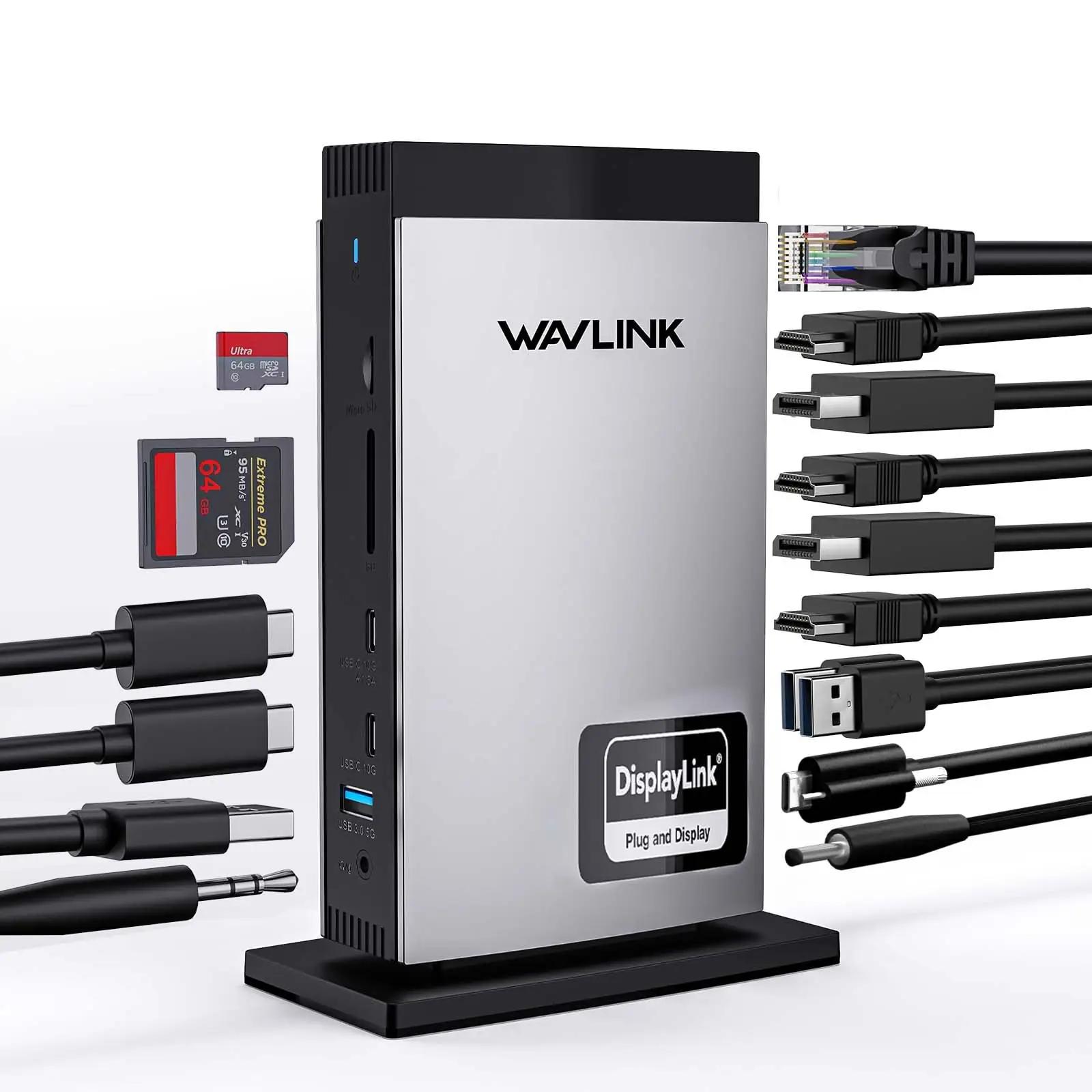 WAVLINK UG69DK13 laadija – toote esivaade